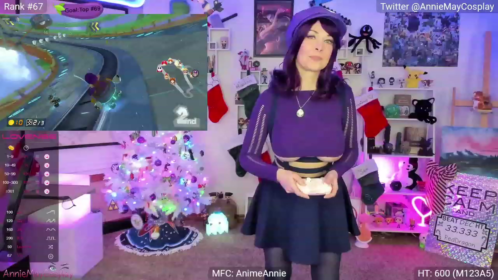 Gallery image thumbnail from AnimeAnnie's myfreecams stream on, 12/27/2022, 03:56 image 3 of 20