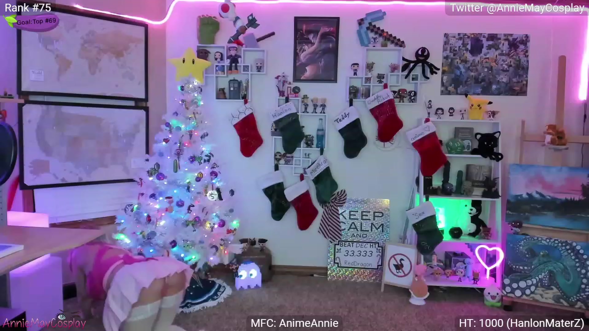 Gallery image thumbnail from AnimeAnnie's myfreecams stream on, 12/29/2022, 04:48 image 7 of 20