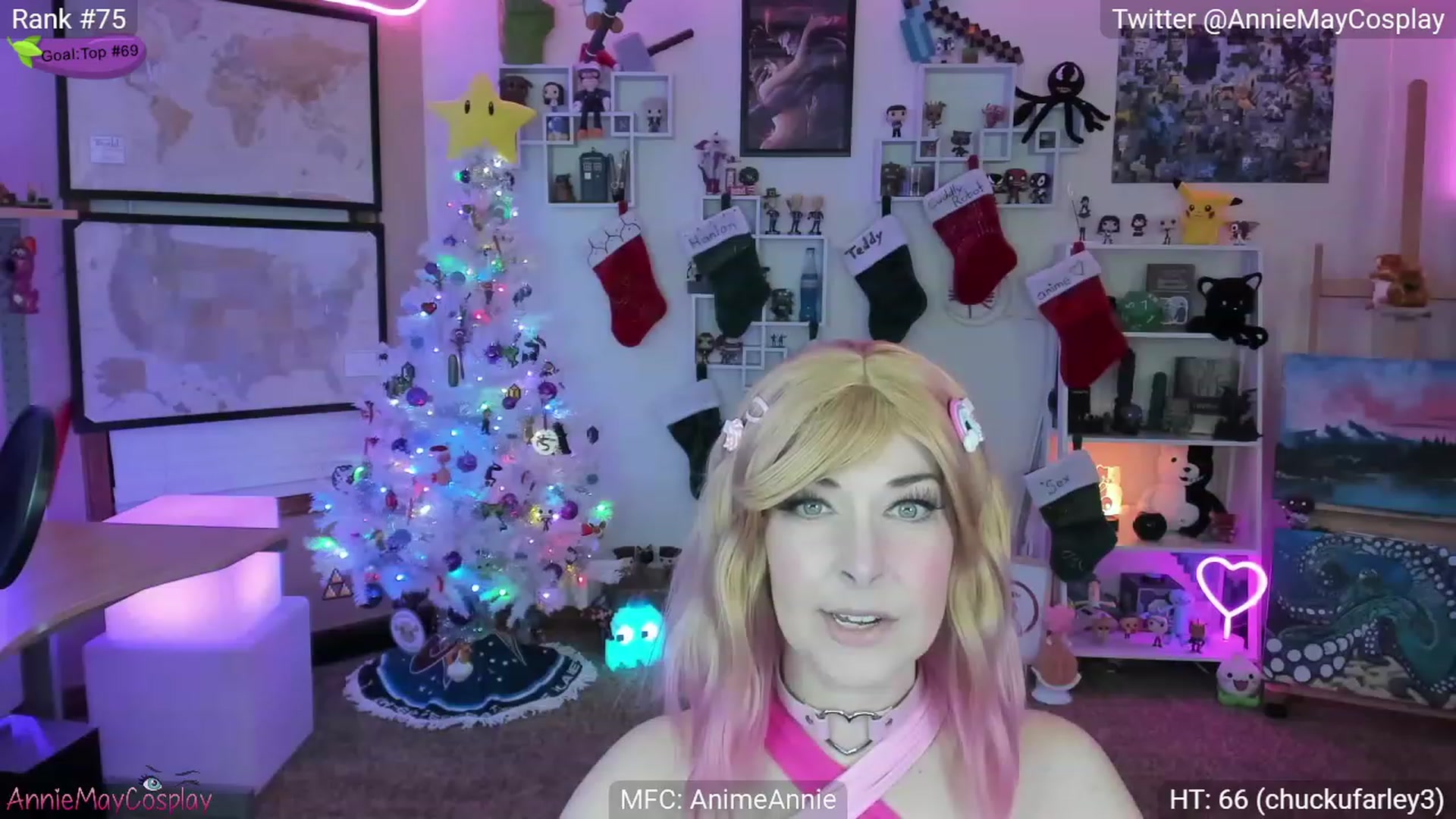 Gallery image thumbnail from AnimeAnnie's myfreecams stream on, 12/29/2022, 04:48 image 3 of 20