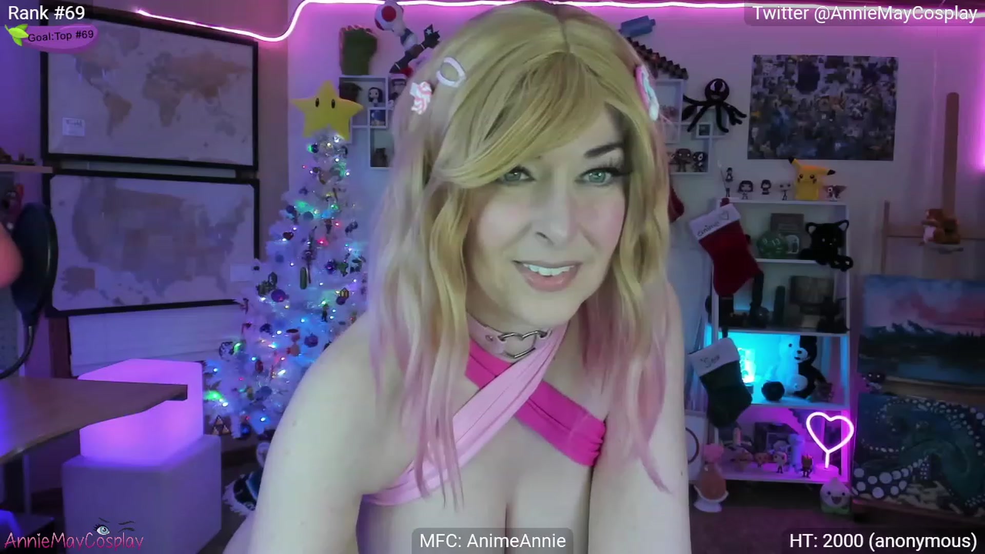 Gallery image thumbnail from AnimeAnnie's myfreecams stream on, 12/29/2022, 04:48 image 17 of 20