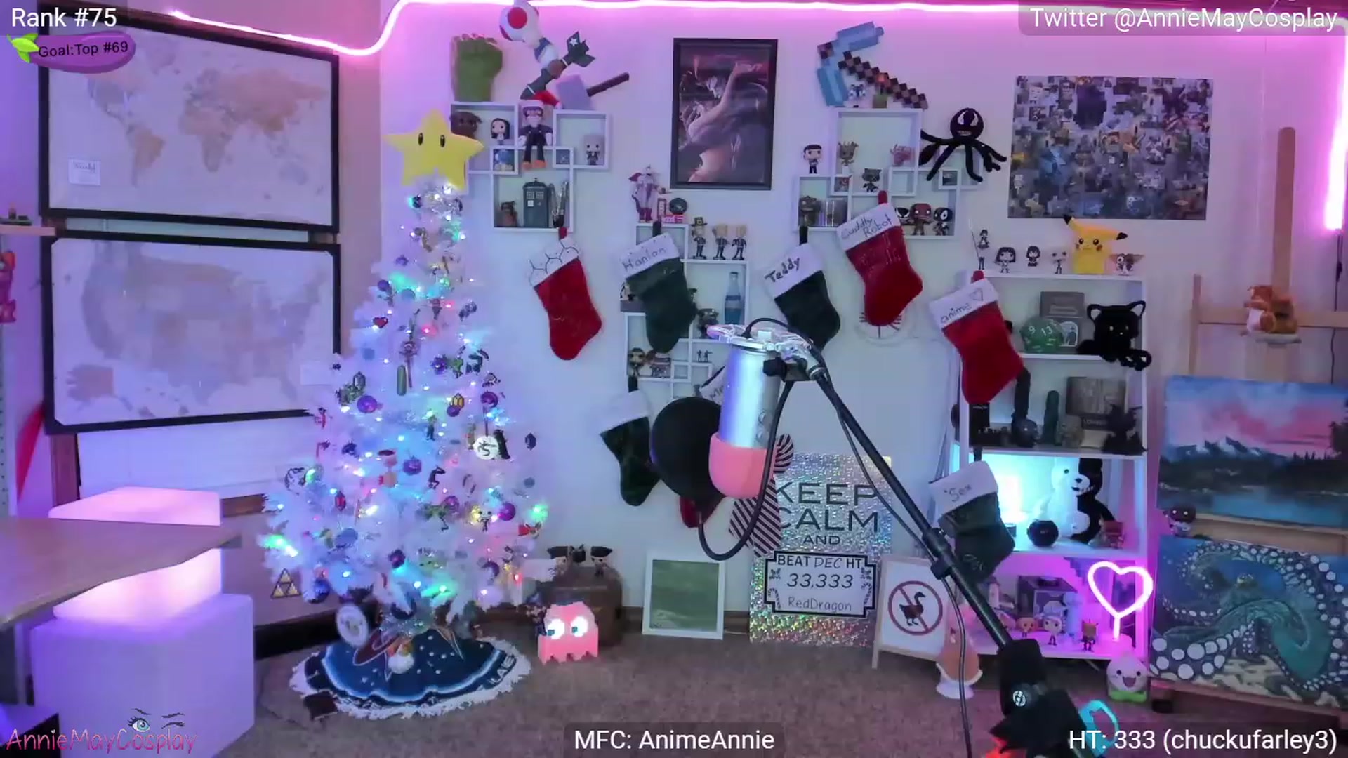 Gallery image thumbnail from AnimeAnnie's myfreecams stream on, 12/29/2022, 04:48 image 6 of 20