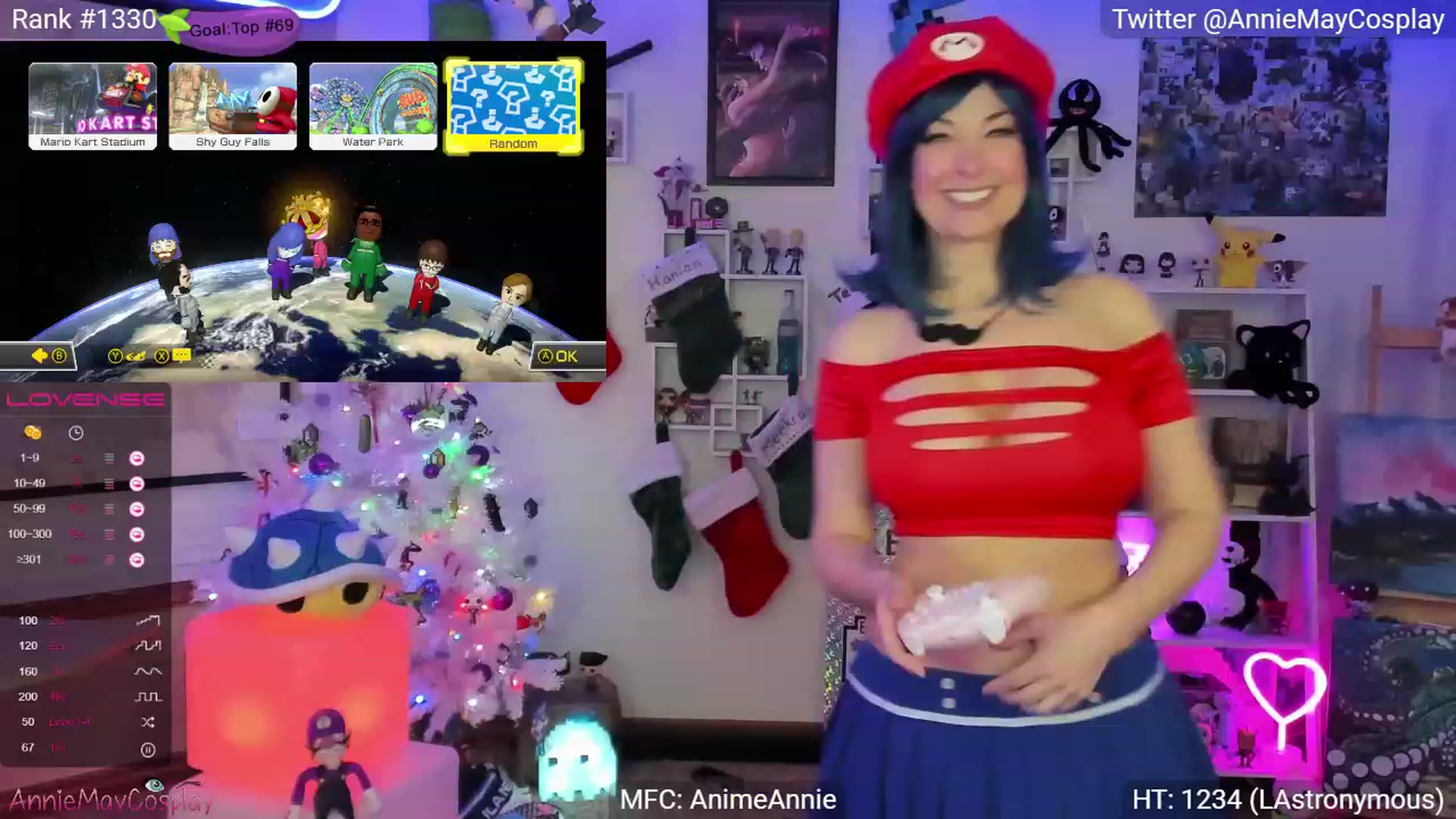 Gallery image thumbnail from AnimeAnnie's myfreecams stream on, 01/03/2023, 03:52 image 3 of 20