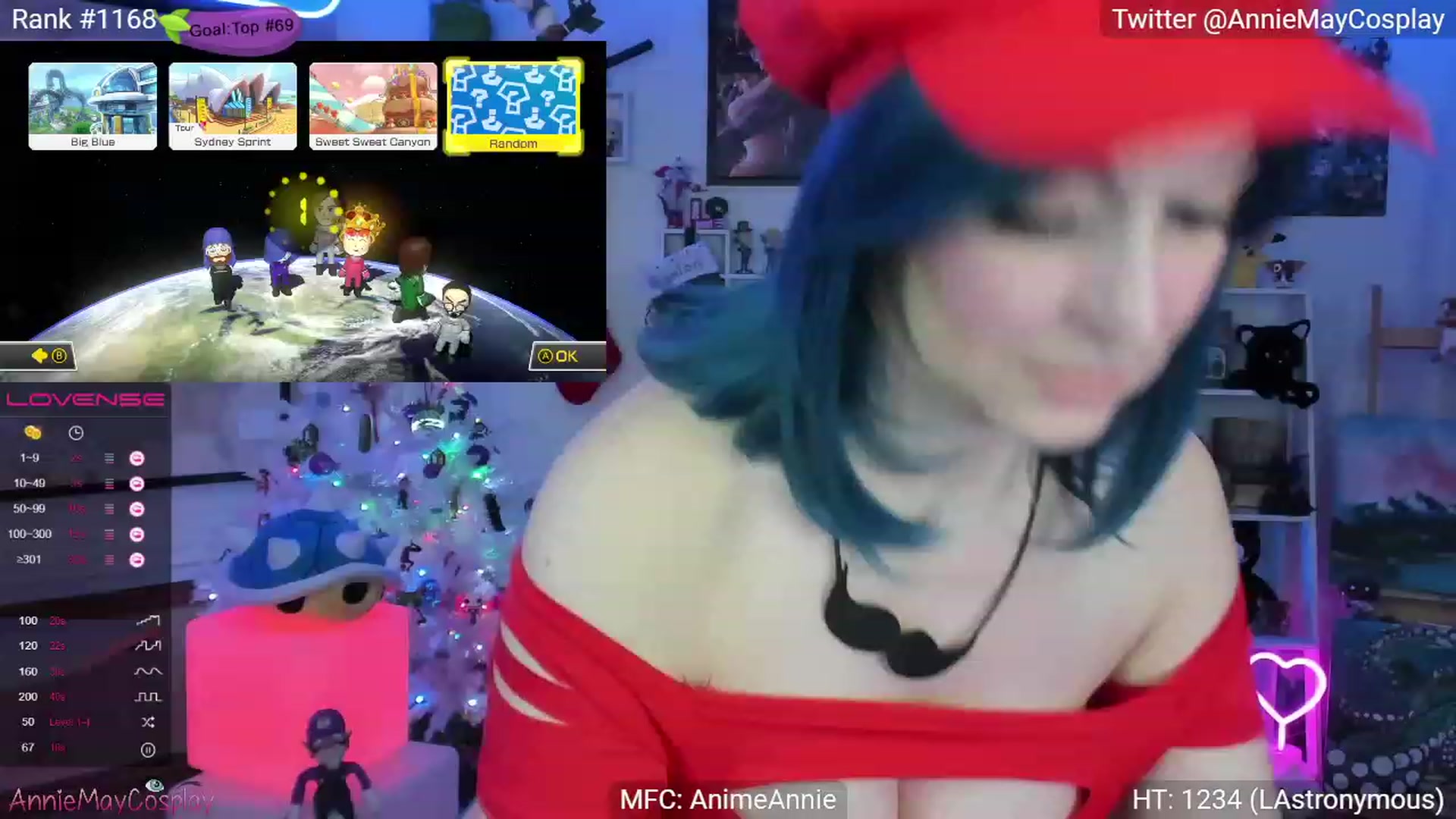 Gallery image thumbnail from AnimeAnnie's myfreecams stream on, 01/03/2023, 03:52 image 9 of 20