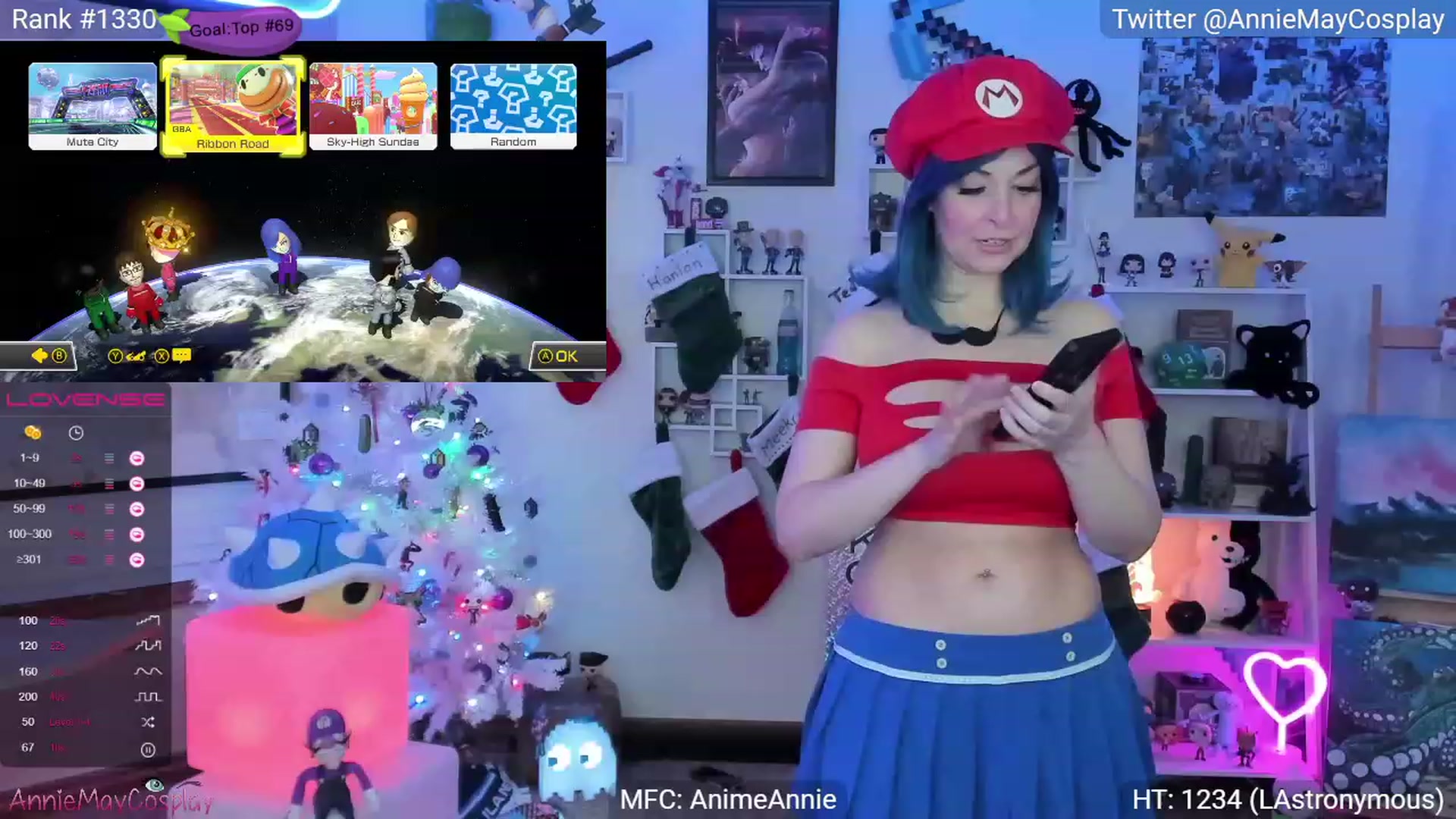 Gallery image thumbnail from AnimeAnnie's myfreecams stream on, 01/03/2023, 03:52 image 2 of 20