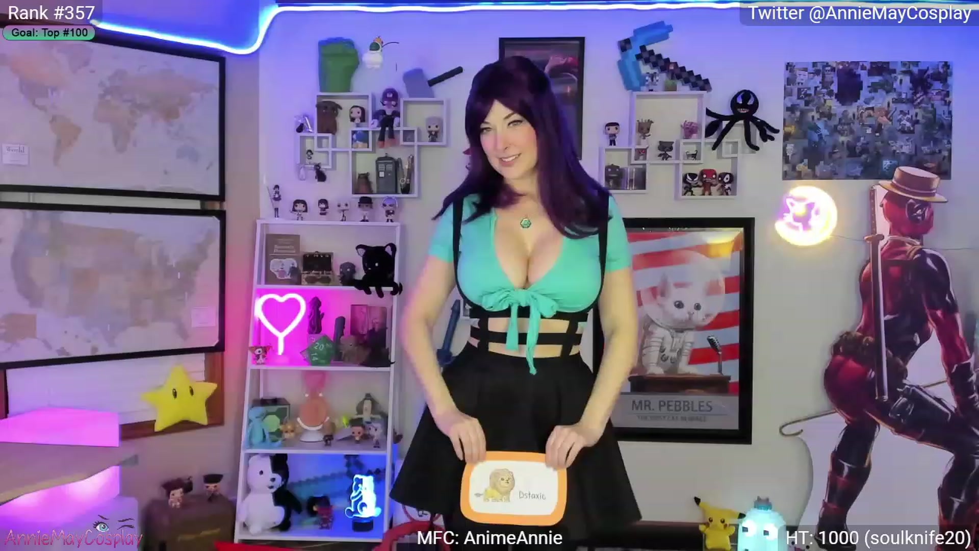 Gallery image thumbnail from AnimeAnnie's myfreecams stream on, 01/12/2023, 04:37 image 1 of 20