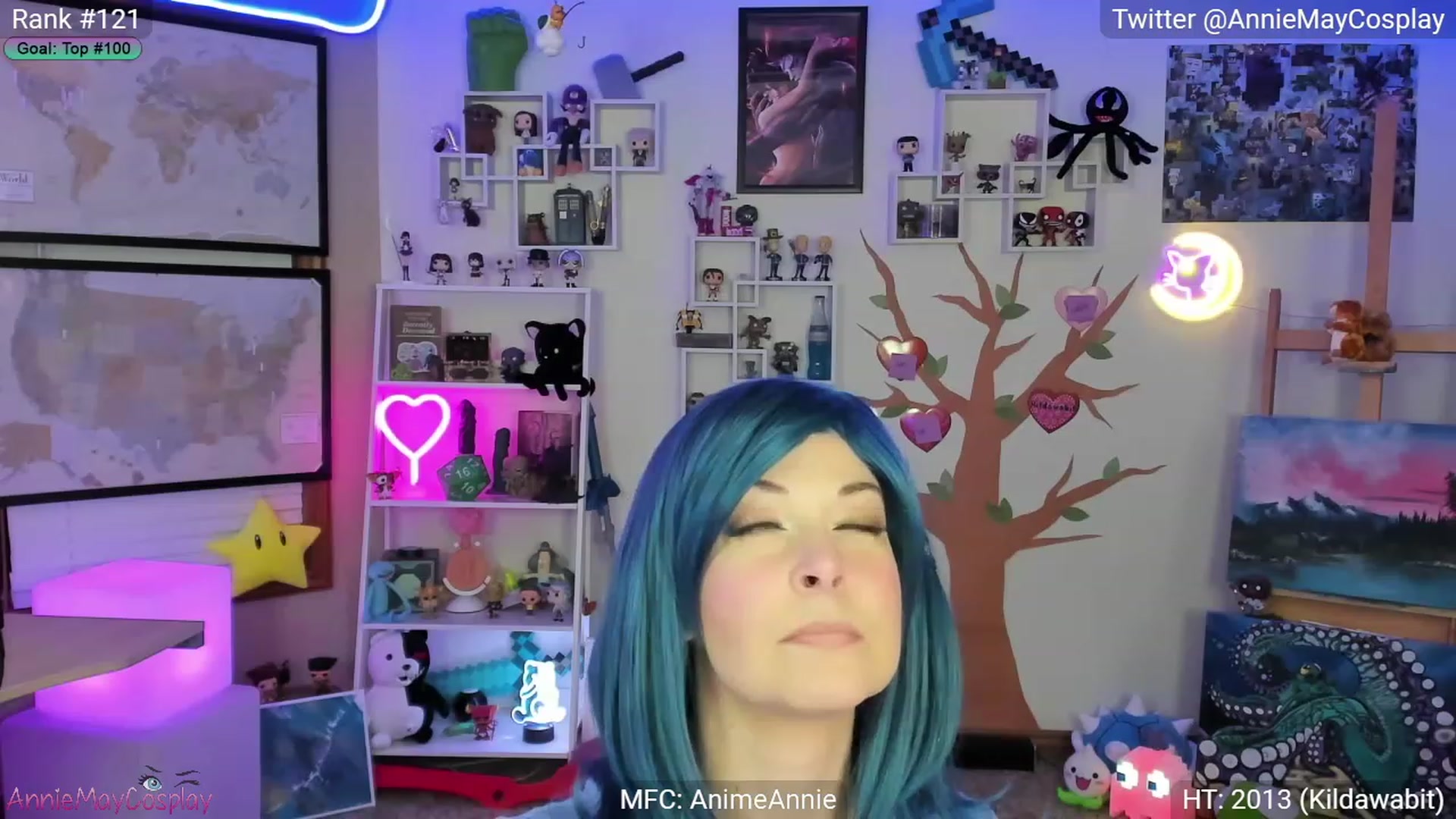 Gallery image thumbnail from AnimeAnnie's myfreecams stream on, 02/02/2023, 04:12 image 17 of 20
