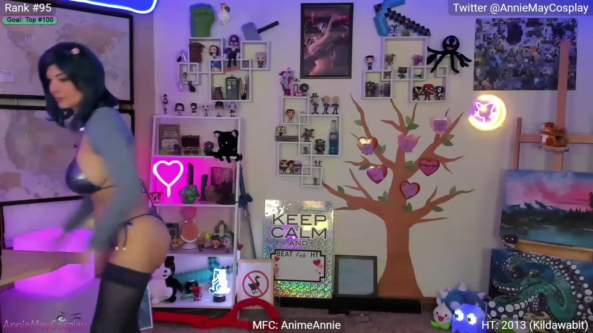 Gallery image thumbnail from AnimeAnnie's myfreecams stream on, 02/02/2023, 04:12 image 20 of 20