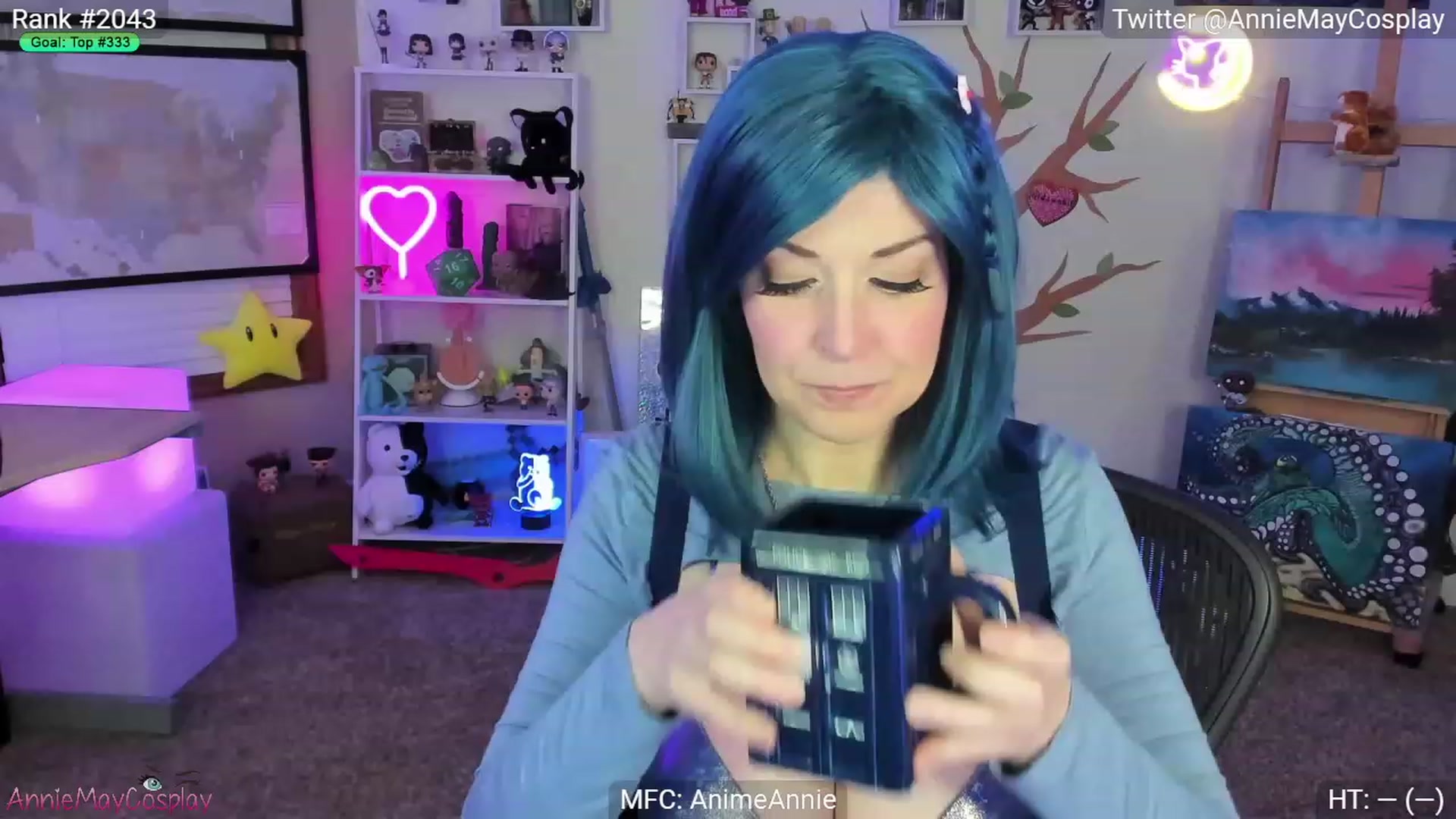 Gallery image thumbnail from AnimeAnnie's myfreecams stream on, 02/02/2023, 04:12 image 2 of 20