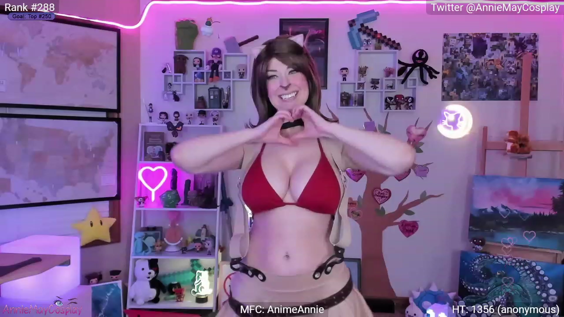Gallery image thumbnail from AnimeAnnie's myfreecams stream on, 02/05/2023, 03:33 image 3 of 20