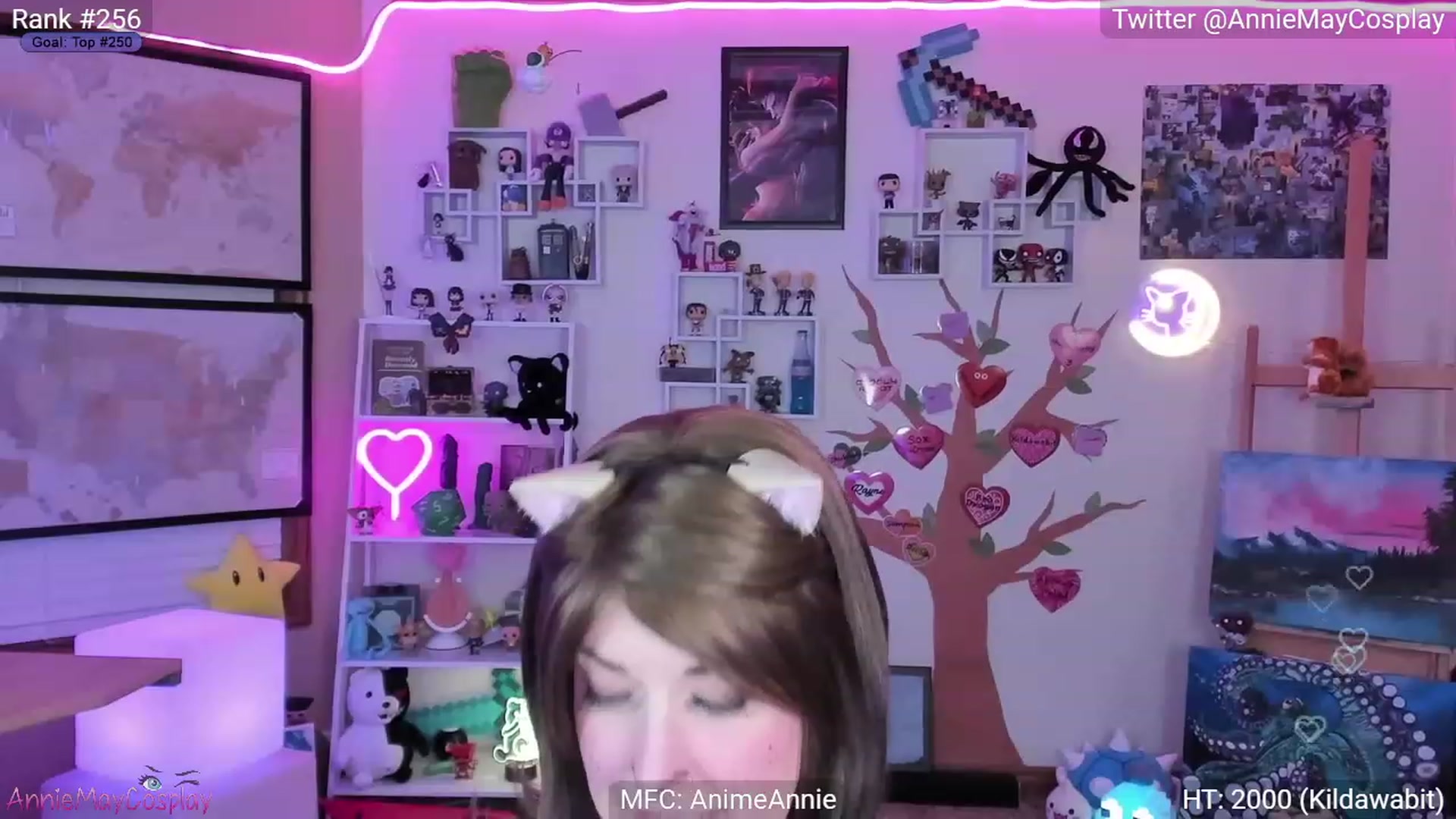 Gallery image thumbnail from AnimeAnnie's myfreecams stream on, 02/05/2023, 03:33 image 10 of 20