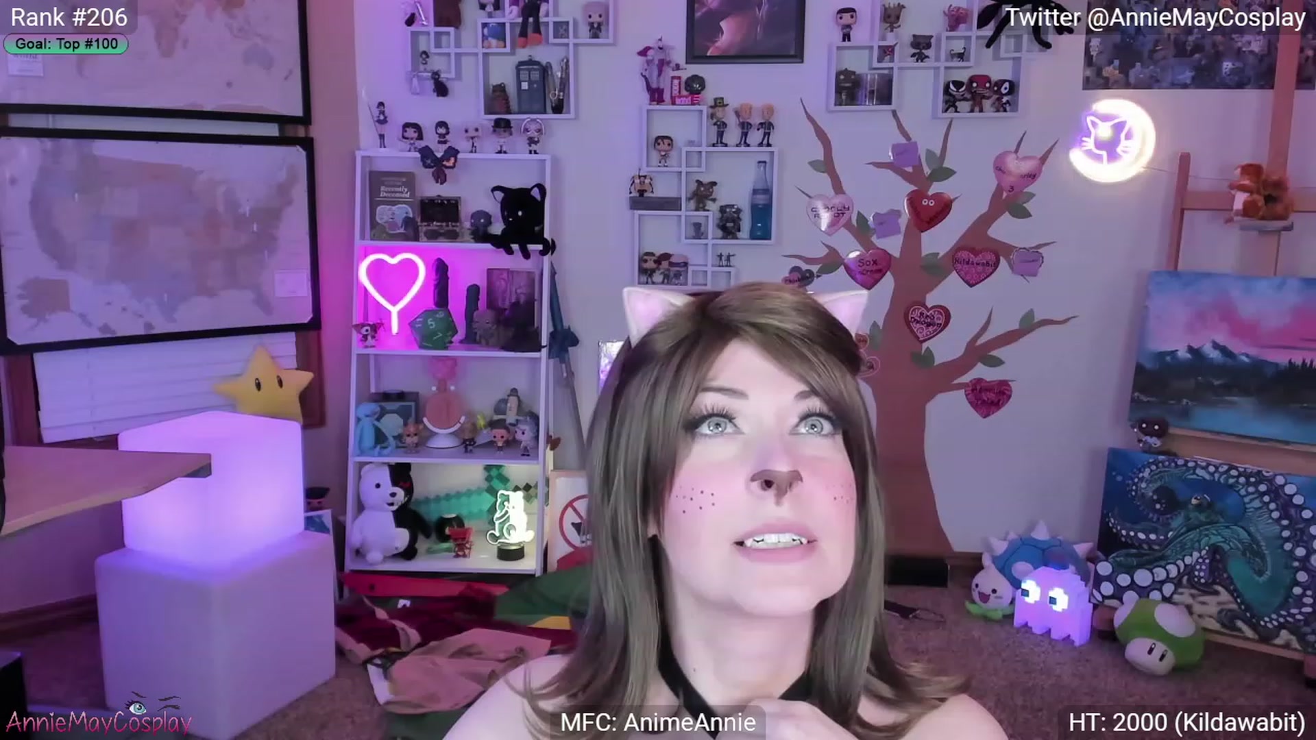 Gallery image thumbnail from AnimeAnnie's myfreecams stream on, 02/05/2023, 04:53 image 1 of 20