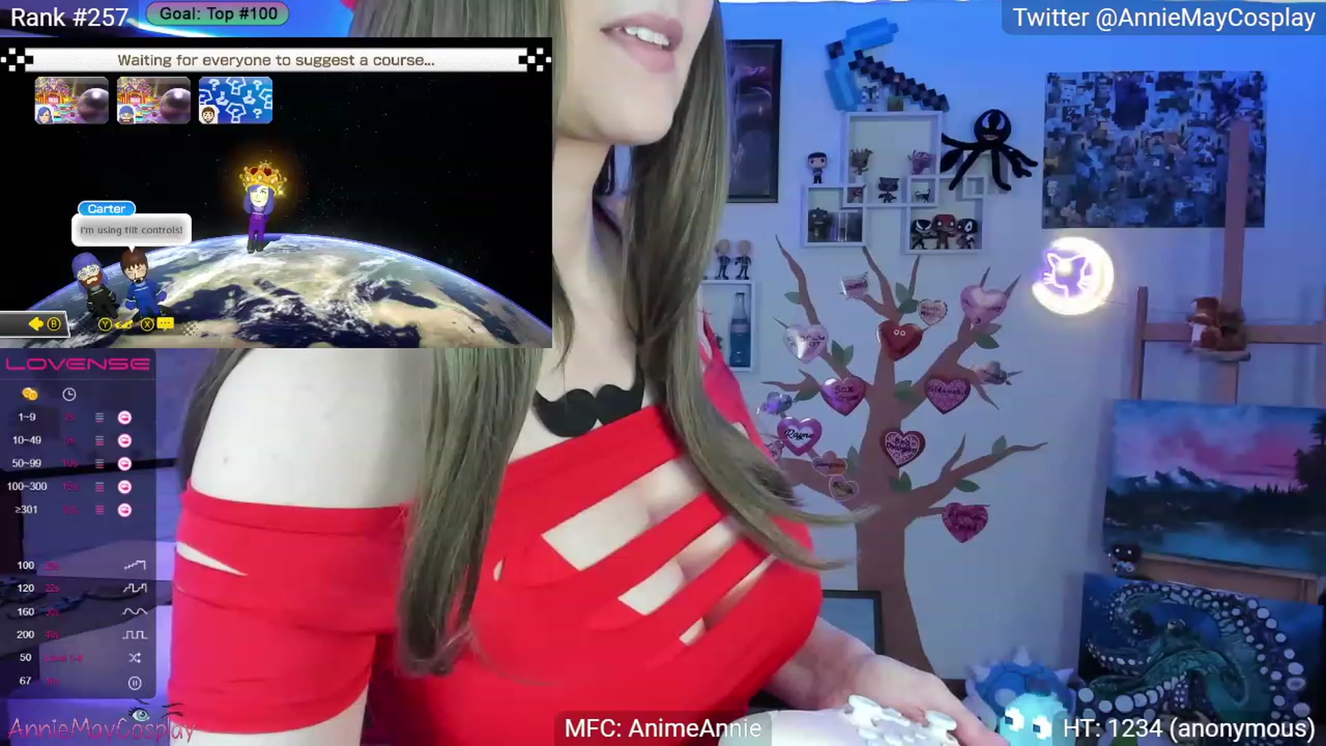 Gallery image thumbnail from AnimeAnnie's myfreecams stream on, 02/07/2023, 03:16 image 9 of 20