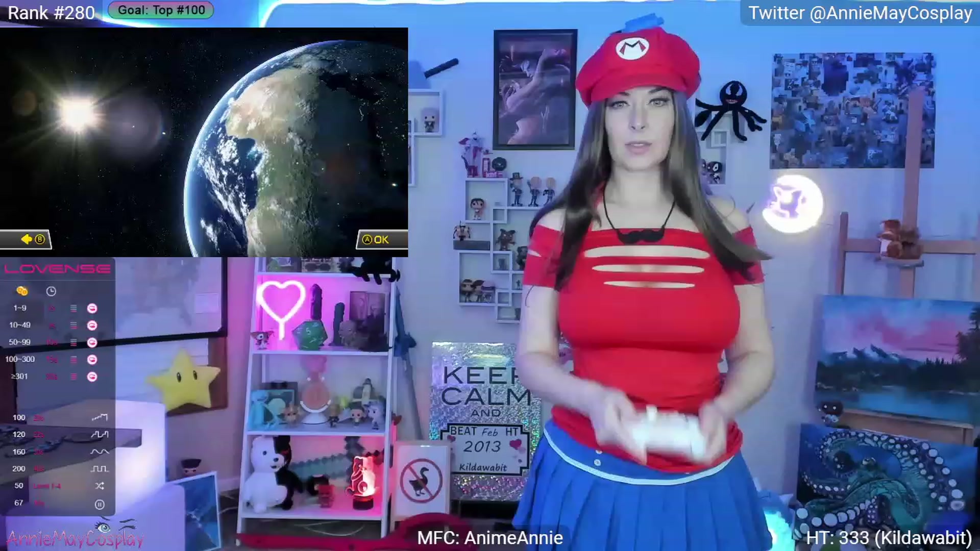 Gallery image thumbnail from AnimeAnnie's myfreecams stream on, 02/07/2023, 03:16 image 3 of 20