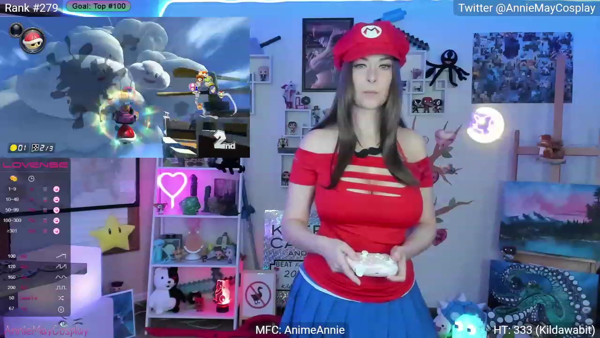 Gallery image thumbnail from AnimeAnnie's myfreecams stream on, 02/07/2023, 03:16 image 6 of 20
