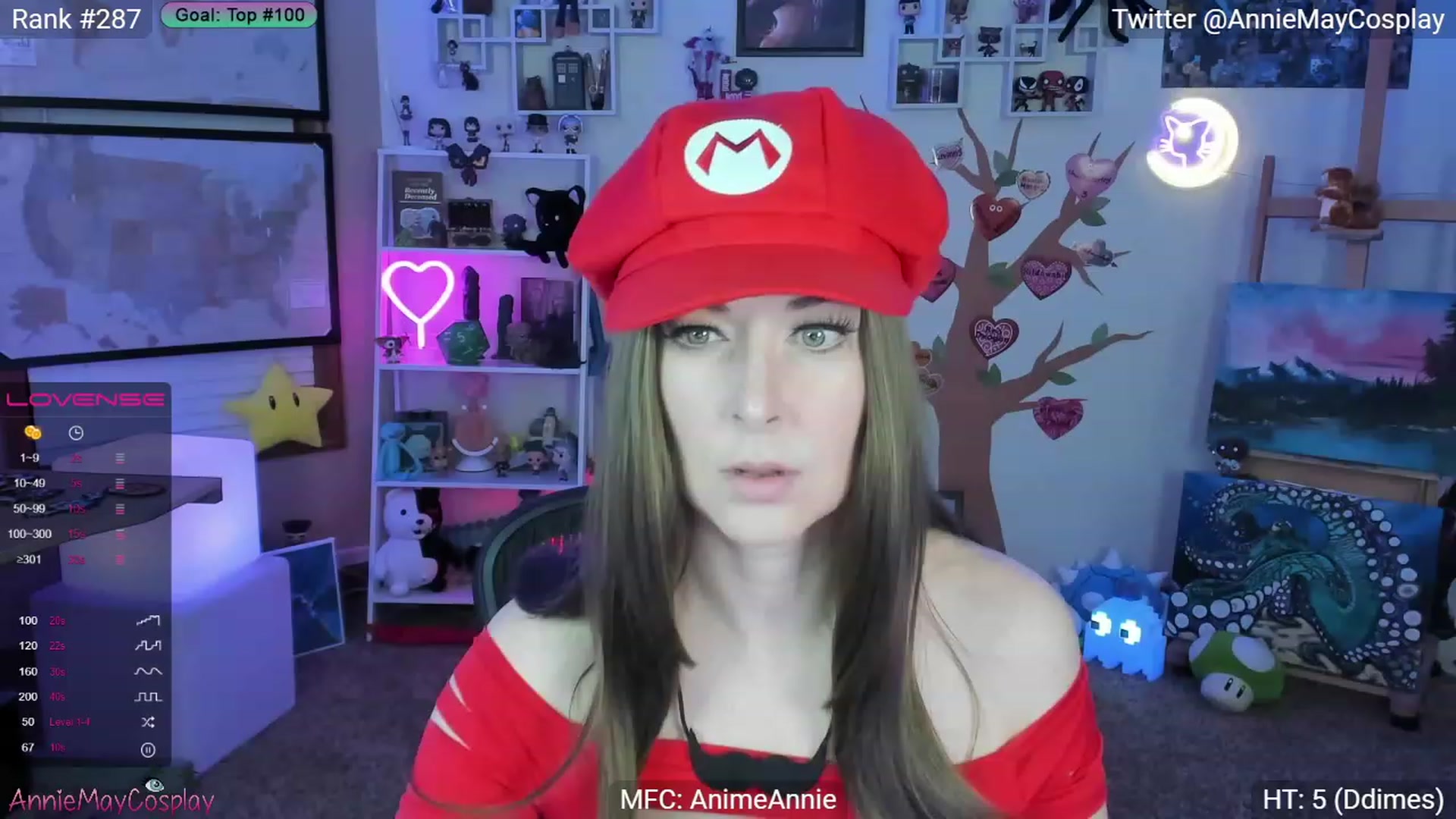 Gallery image thumbnail from AnimeAnnie's myfreecams stream on, 02/07/2023, 03:16 image 2 of 20