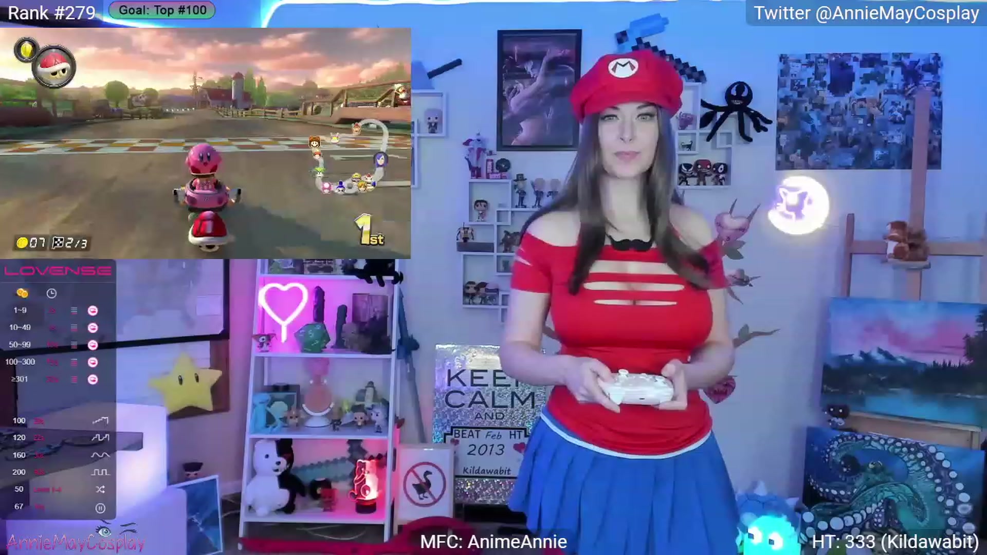 Gallery image thumbnail from AnimeAnnie's myfreecams stream on, 02/07/2023, 03:16 image 4 of 20