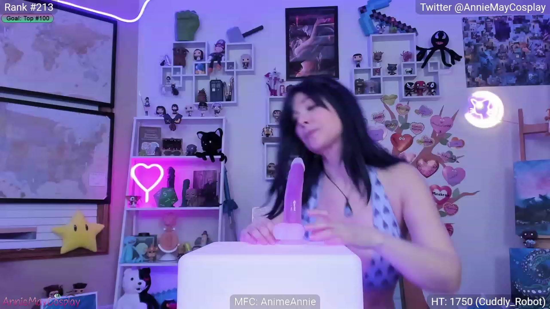 Gallery image thumbnail from AnimeAnnie's myfreecams stream on, 02/09/2023, 04:24 image 1 of 20