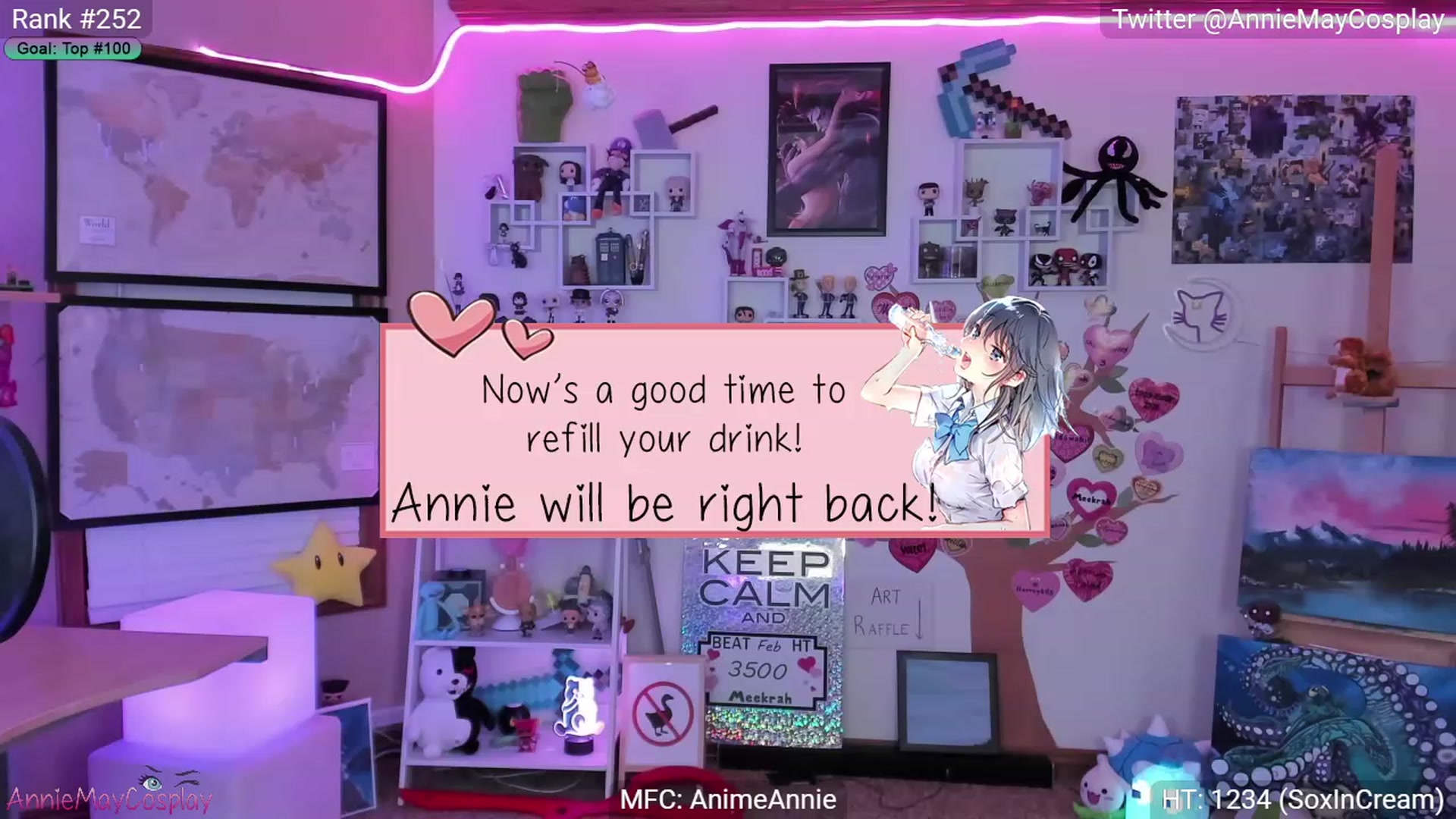 Gallery image thumbnail from AnimeAnnie's myfreecams stream on, 02/12/2023, 02:24 image 19 of 20