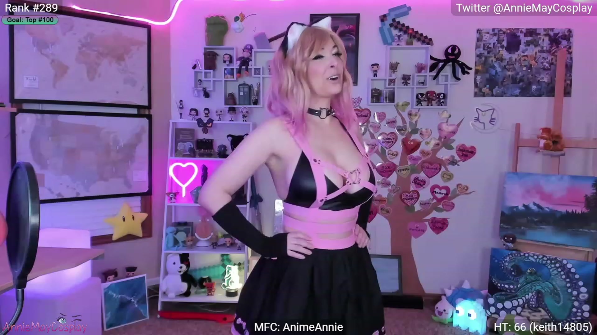 Gallery image thumbnail from AnimeAnnie's myfreecams stream on, 02/12/2023, 02:24 image 2 of 20
