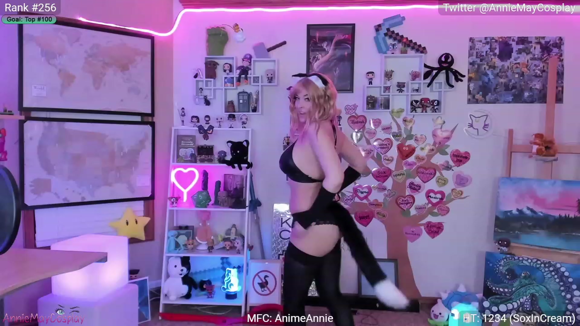 Gallery image thumbnail from AnimeAnnie's myfreecams stream on, 02/12/2023, 02:24 image 17 of 20