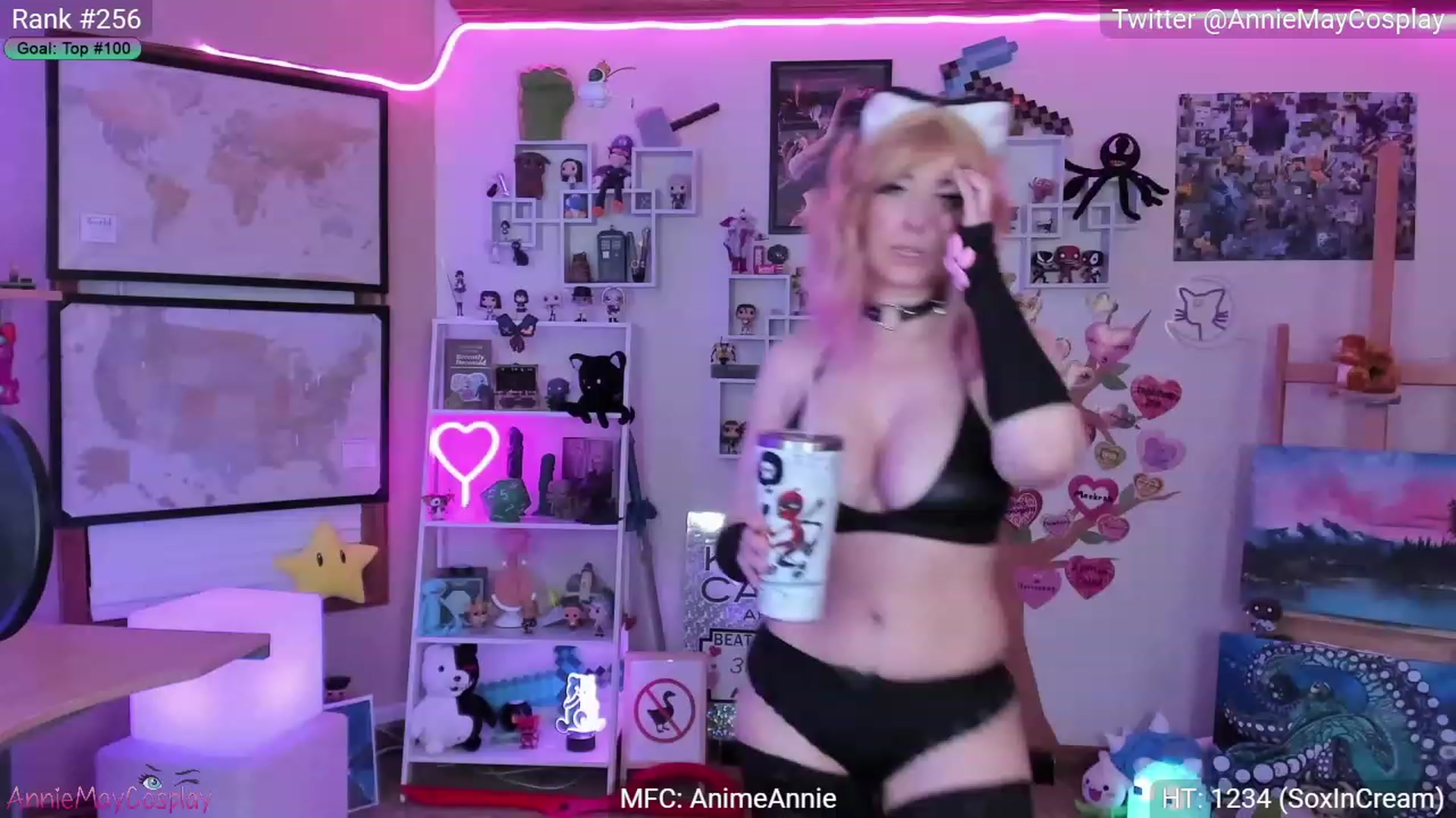 Gallery image thumbnail from AnimeAnnie's myfreecams stream on, 02/12/2023, 02:24 image 15 of 20