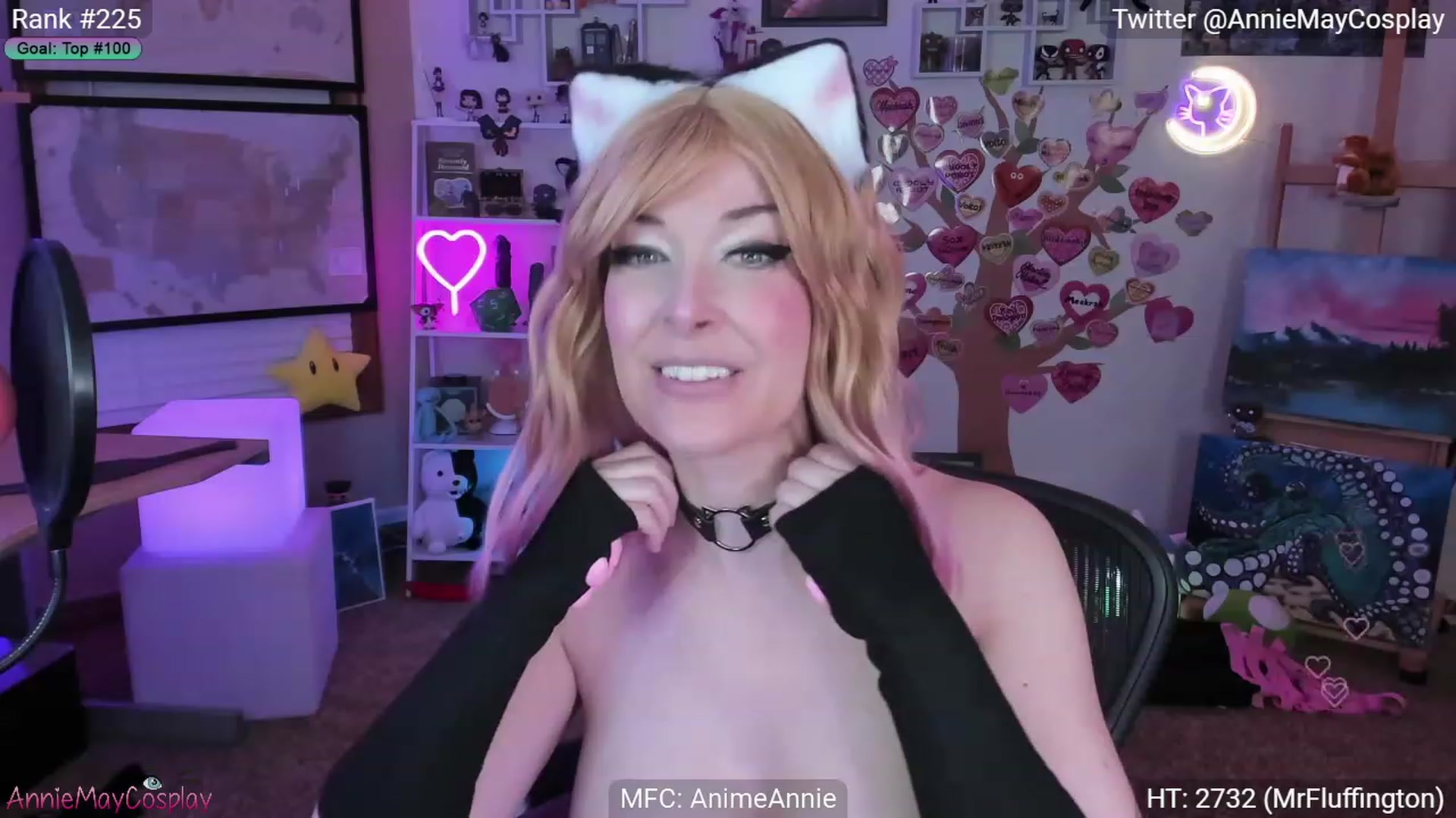 Gallery image thumbnail from AnimeAnnie's myfreecams stream on, 02/12/2023, 03:22 image 20 of 20