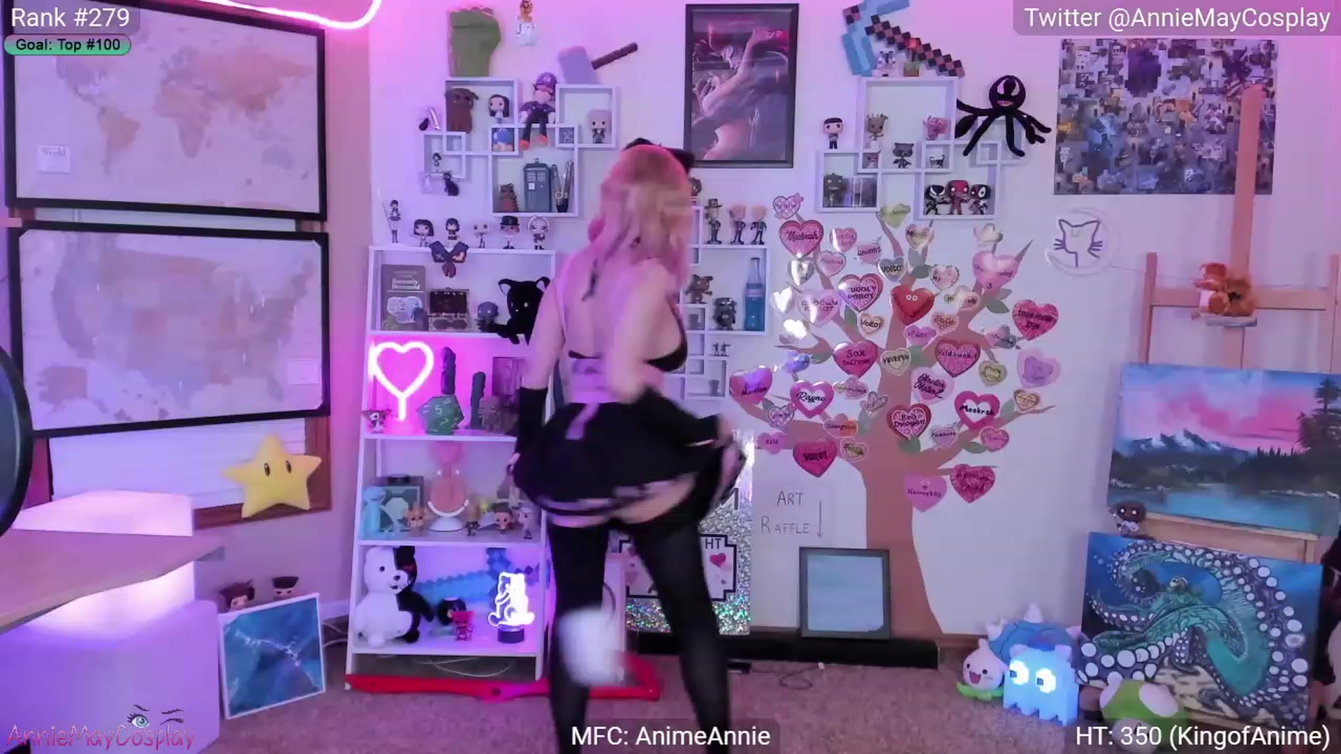 Gallery image thumbnail from AnimeAnnie's myfreecams stream on, 02/12/2023, 03:22 image 7 of 20