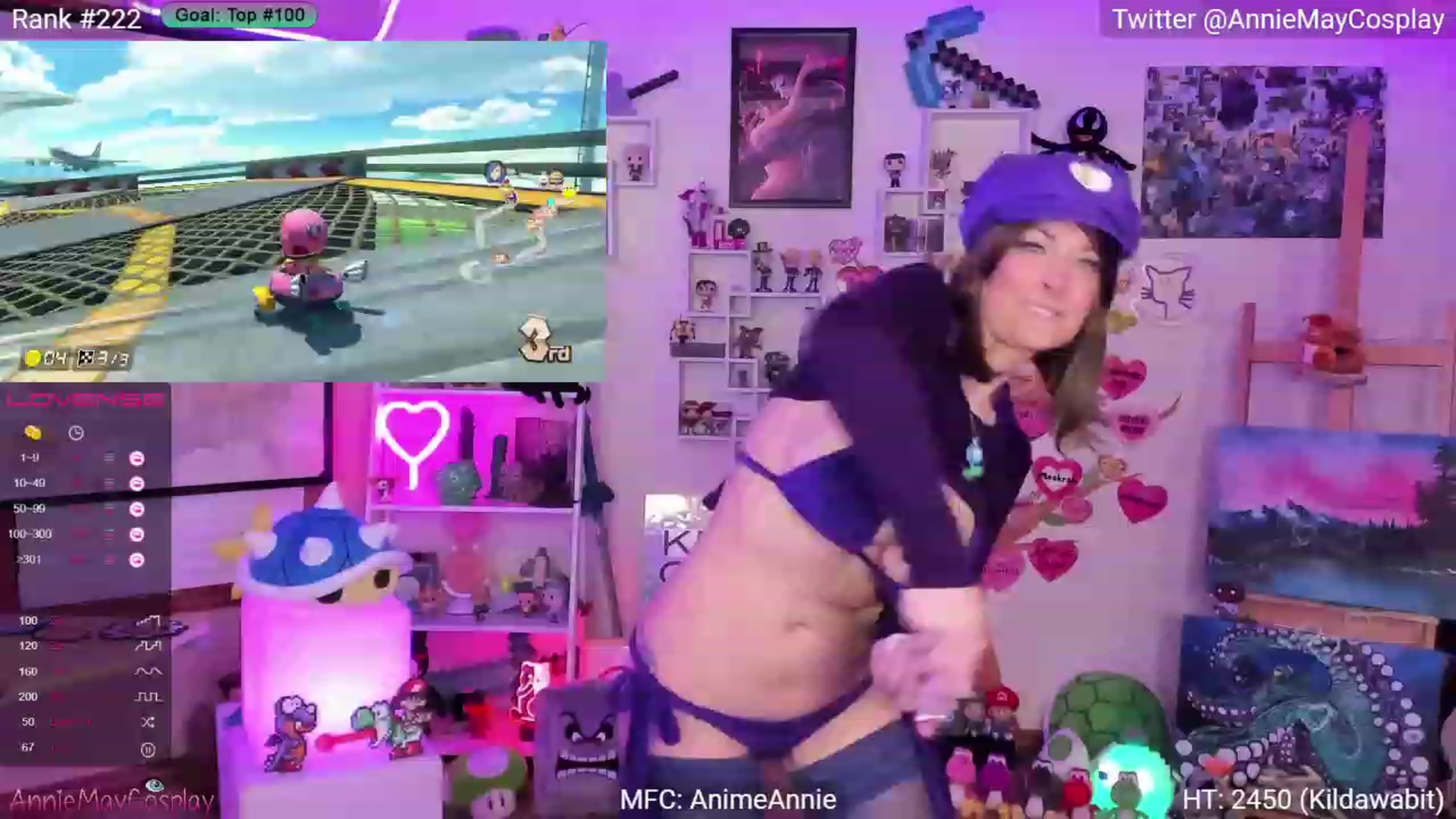 Gallery image thumbnail from AnimeAnnie's myfreecams stream on, 02/14/2023, 03:20 image 8 of 20