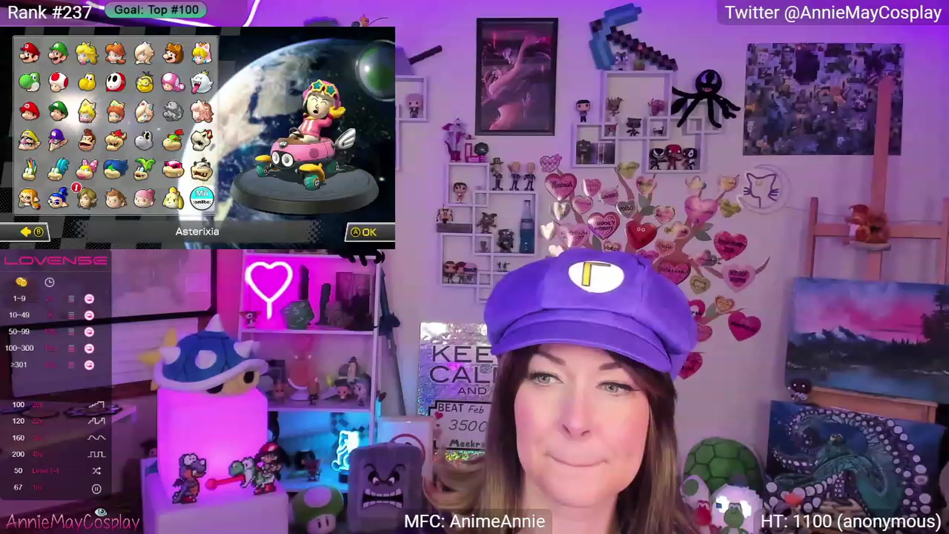 Gallery image thumbnail from AnimeAnnie's myfreecams stream on, 02/14/2023, 03:20 image 7 of 20
