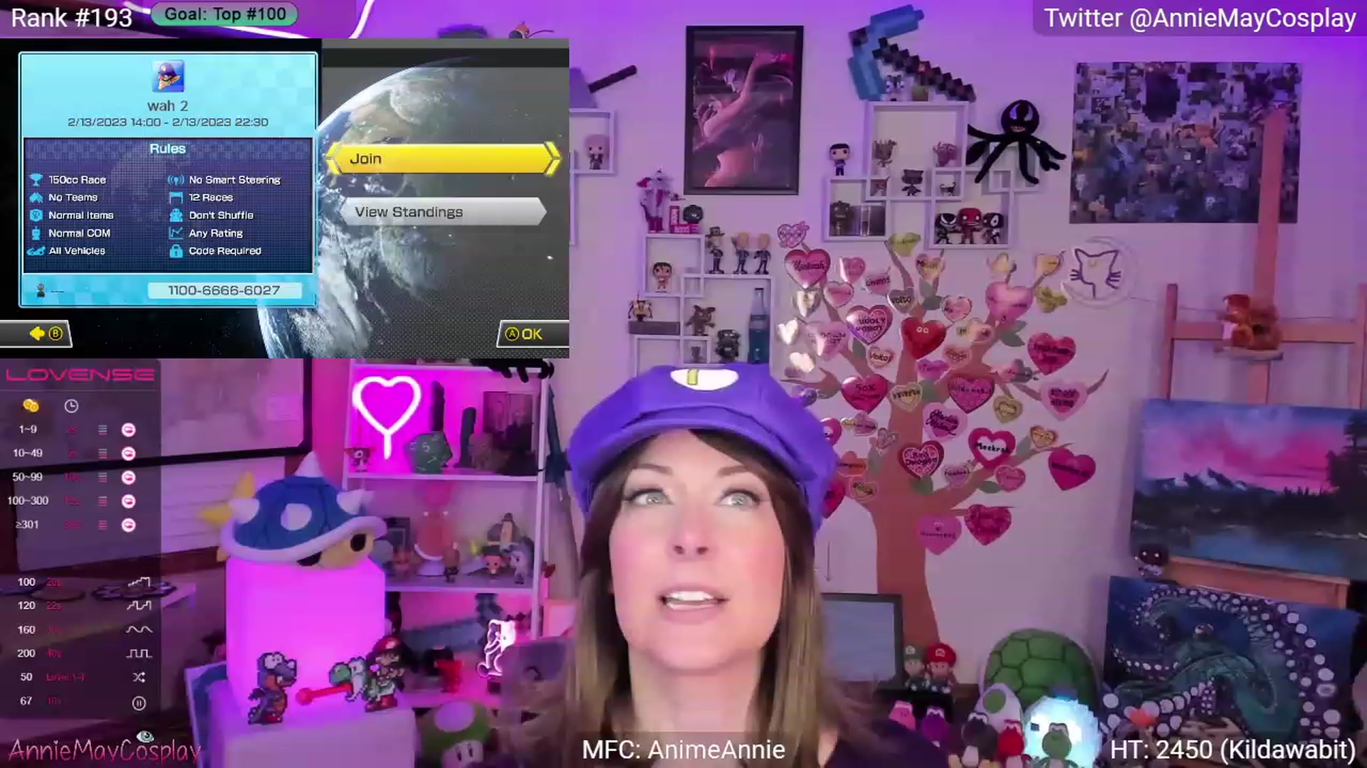 Gallery image thumbnail from AnimeAnnie's myfreecams stream on, 02/14/2023, 04:11 image 1 of 20