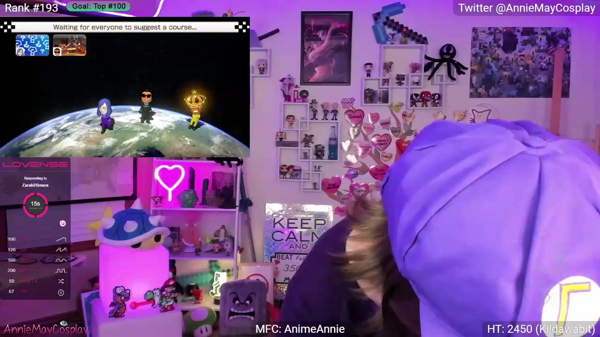 Gallery image thumbnail from AnimeAnnie's myfreecams stream on, 02/14/2023, 04:11 image 6 of 20