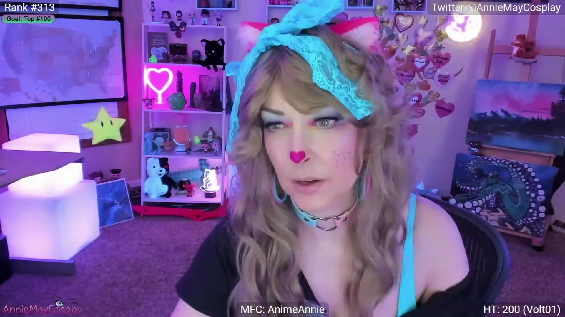 Gallery image thumbnail from AnimeAnnie's myfreecams stream on, 02/19/2023, 02:51 image 11 of 20