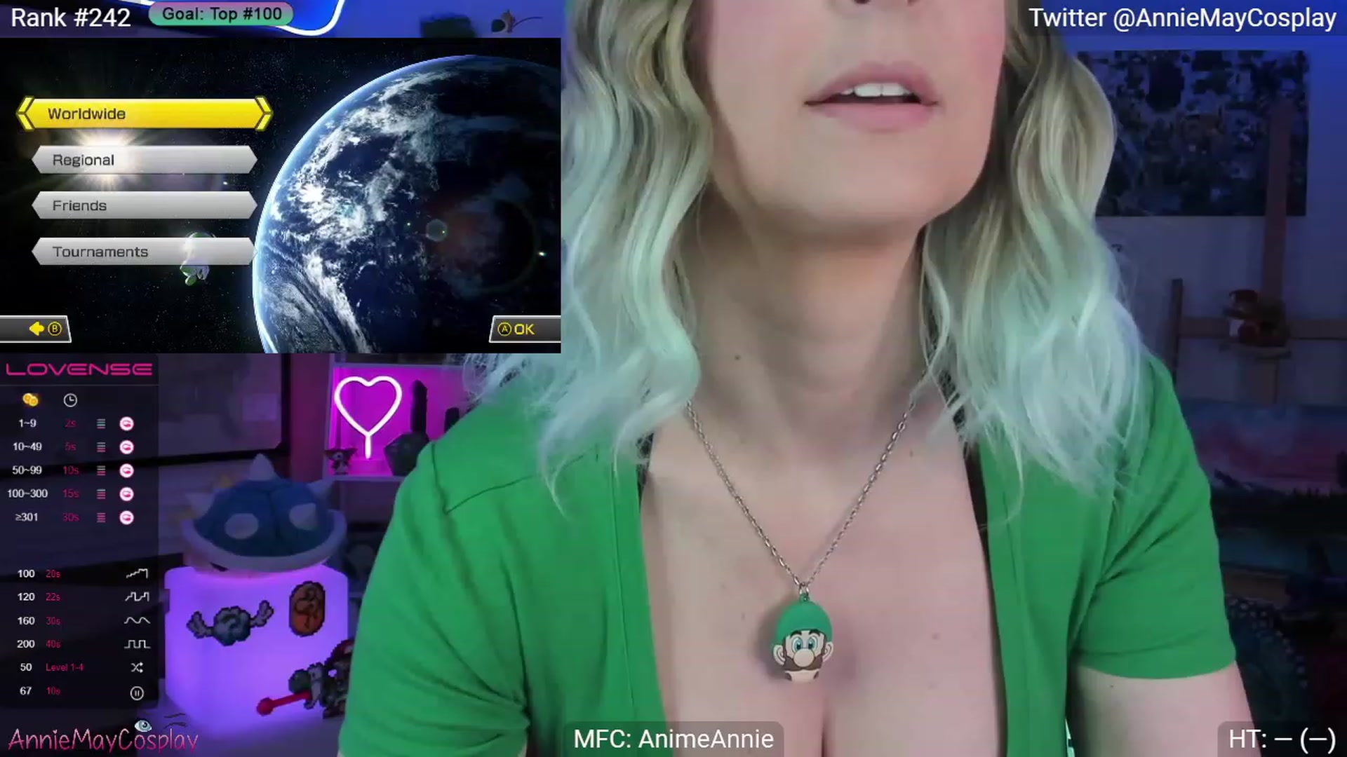 Gallery image thumbnail from AnimeAnnie's myfreecams stream on, 02/21/2023, 03:08 image 1 of 20