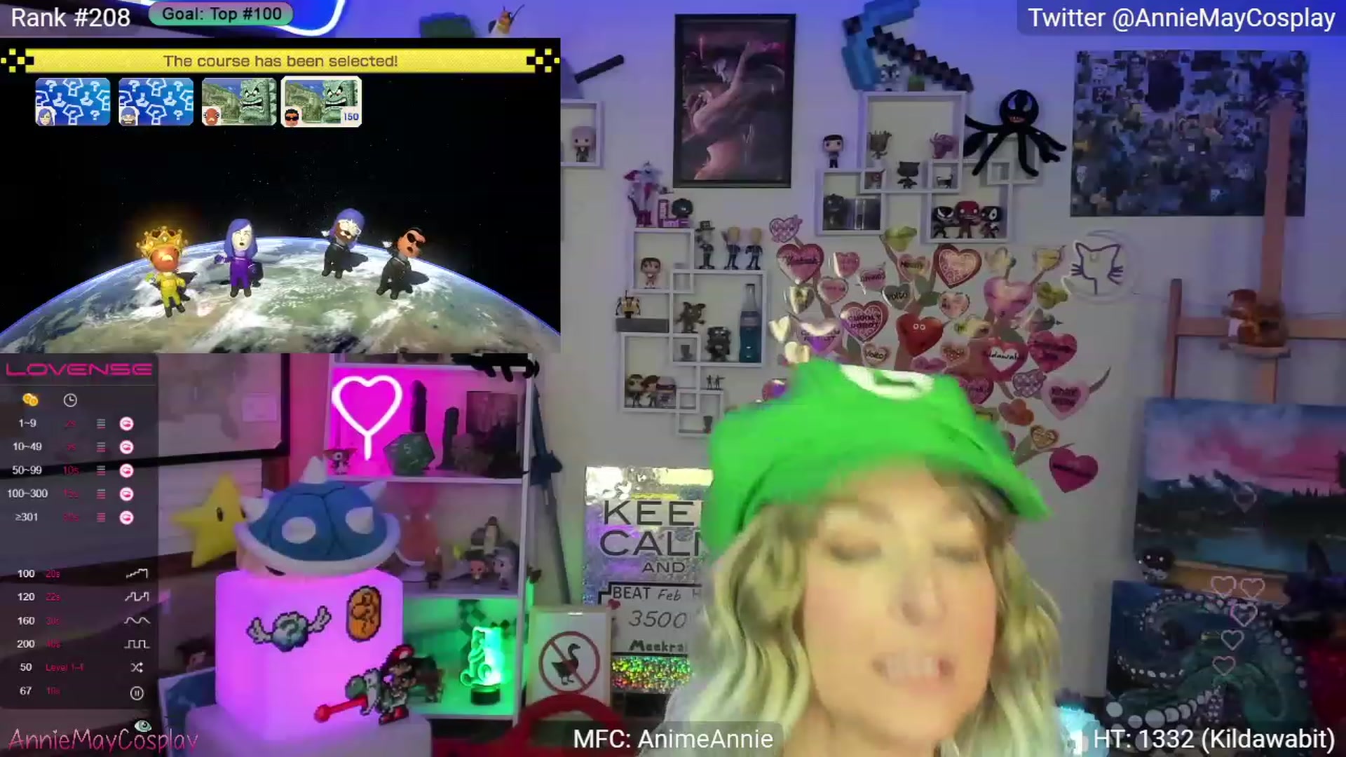 Gallery image thumbnail from AnimeAnnie's myfreecams stream on, 02/21/2023, 03:08 image 19 of 20
