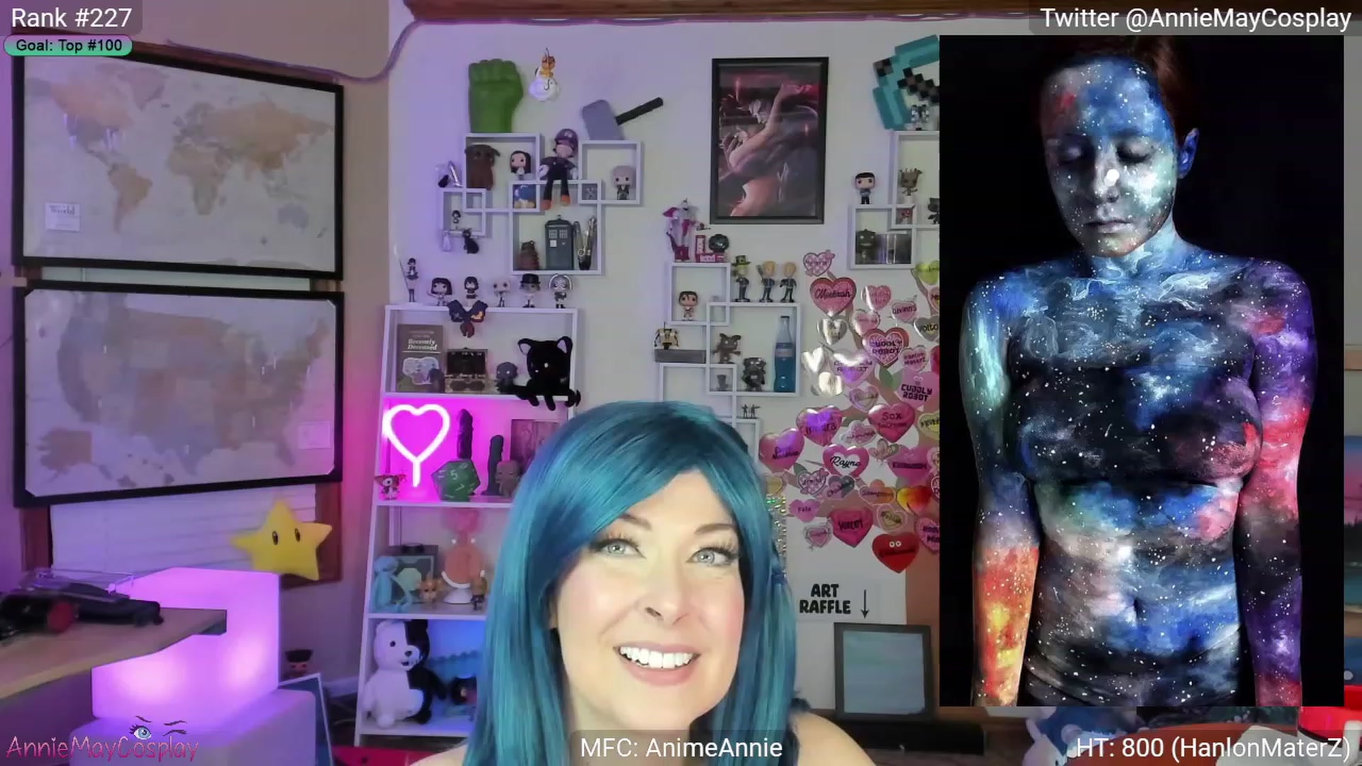 Gallery image thumbnail from AnimeAnnie's myfreecams stream on, 02/23/2023, 03:45 image 12 of 20