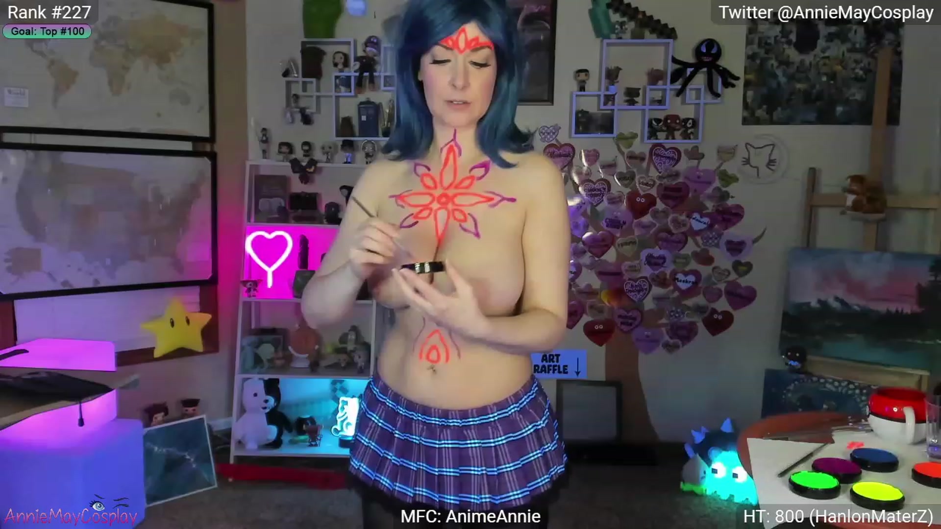 Gallery image thumbnail from AnimeAnnie's myfreecams stream on, 02/23/2023, 03:45 image 20 of 20