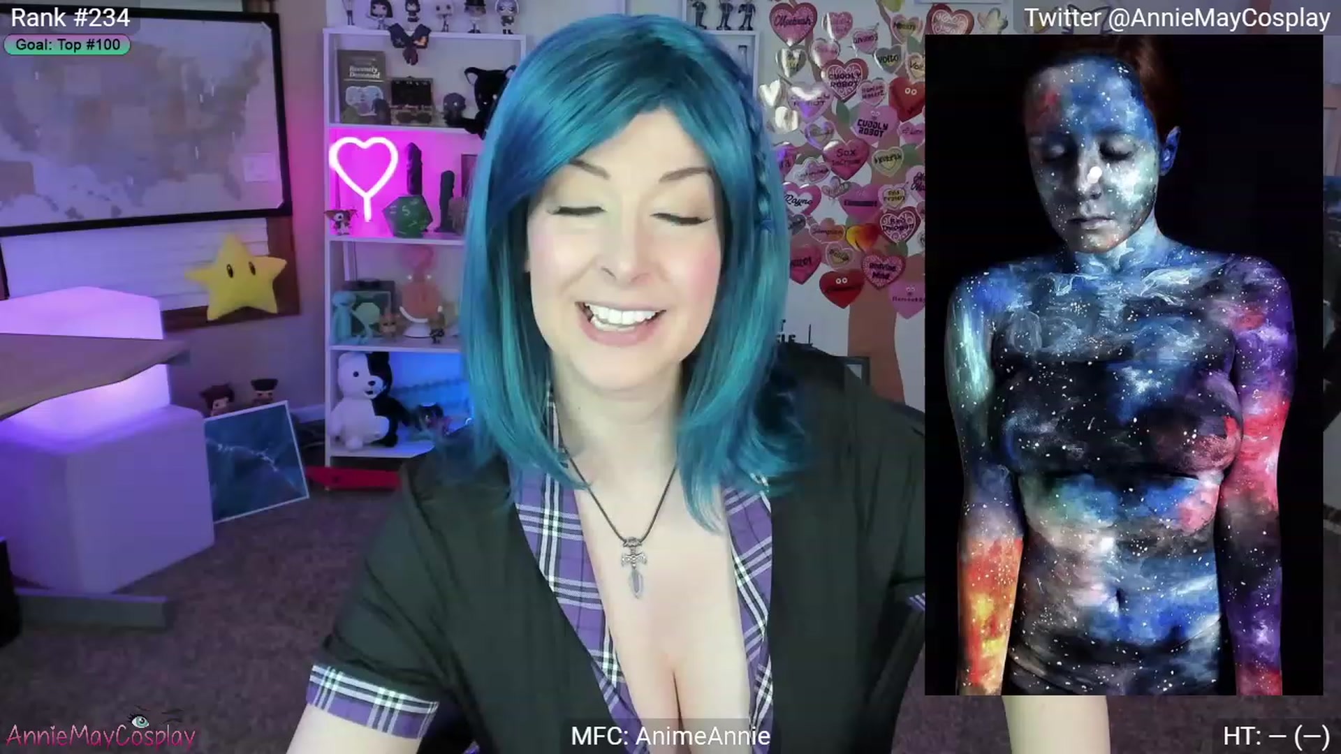 Gallery image thumbnail from AnimeAnnie's myfreecams stream on, 02/23/2023, 03:45 image 3 of 20