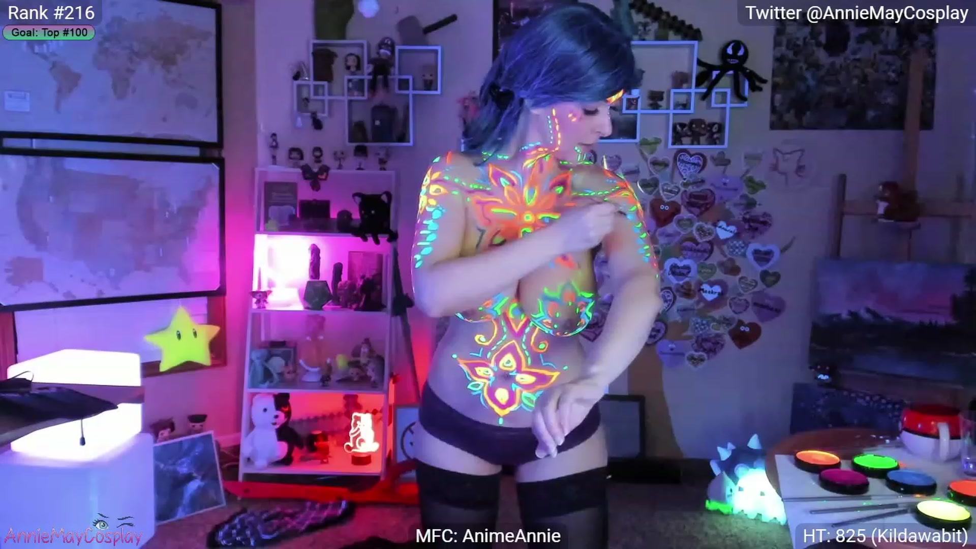Gallery image thumbnail from AnimeAnnie's myfreecams stream on, 02/23/2023, 05:03 image 15 of 20