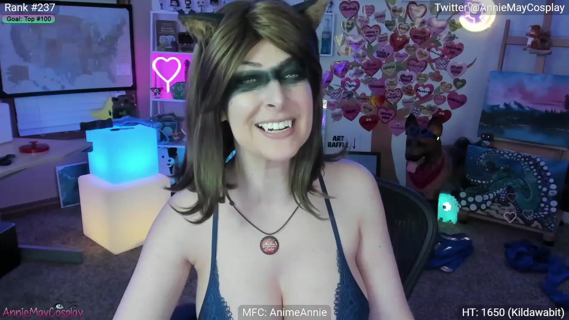Gallery image thumbnail from AnimeAnnie's myfreecams stream on, 02/26/2023, 03:47 image 11 of 20