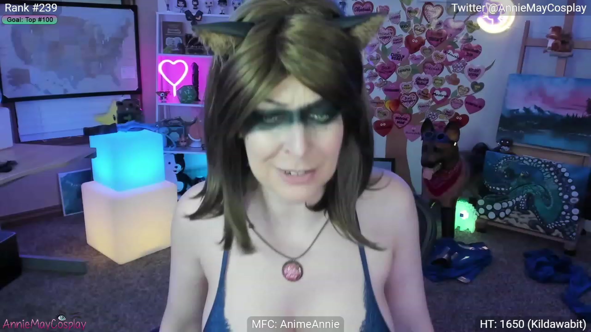 Gallery image thumbnail from AnimeAnnie's myfreecams stream on, 02/26/2023, 03:47 image 2 of 20