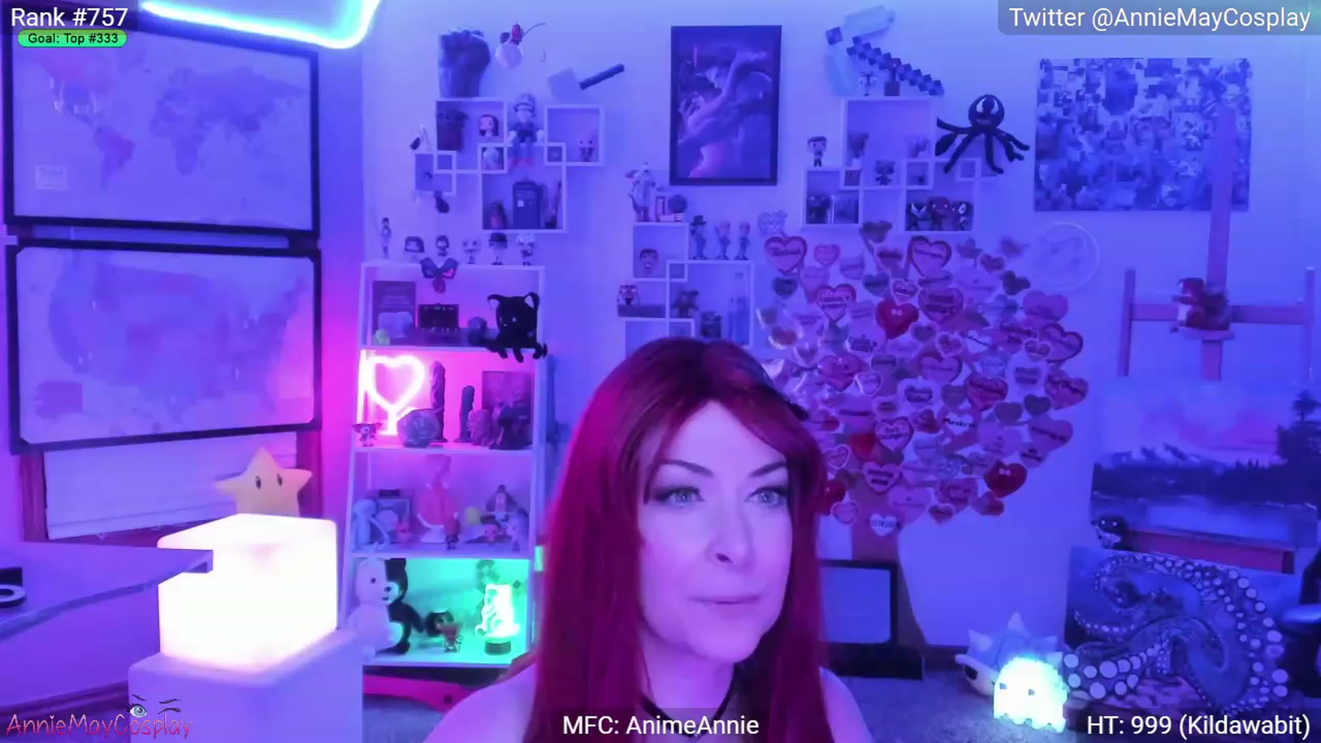 Gallery image thumbnail from AnimeAnnie's myfreecams stream on, 03/02/2023, 04:34 image 5 of 20