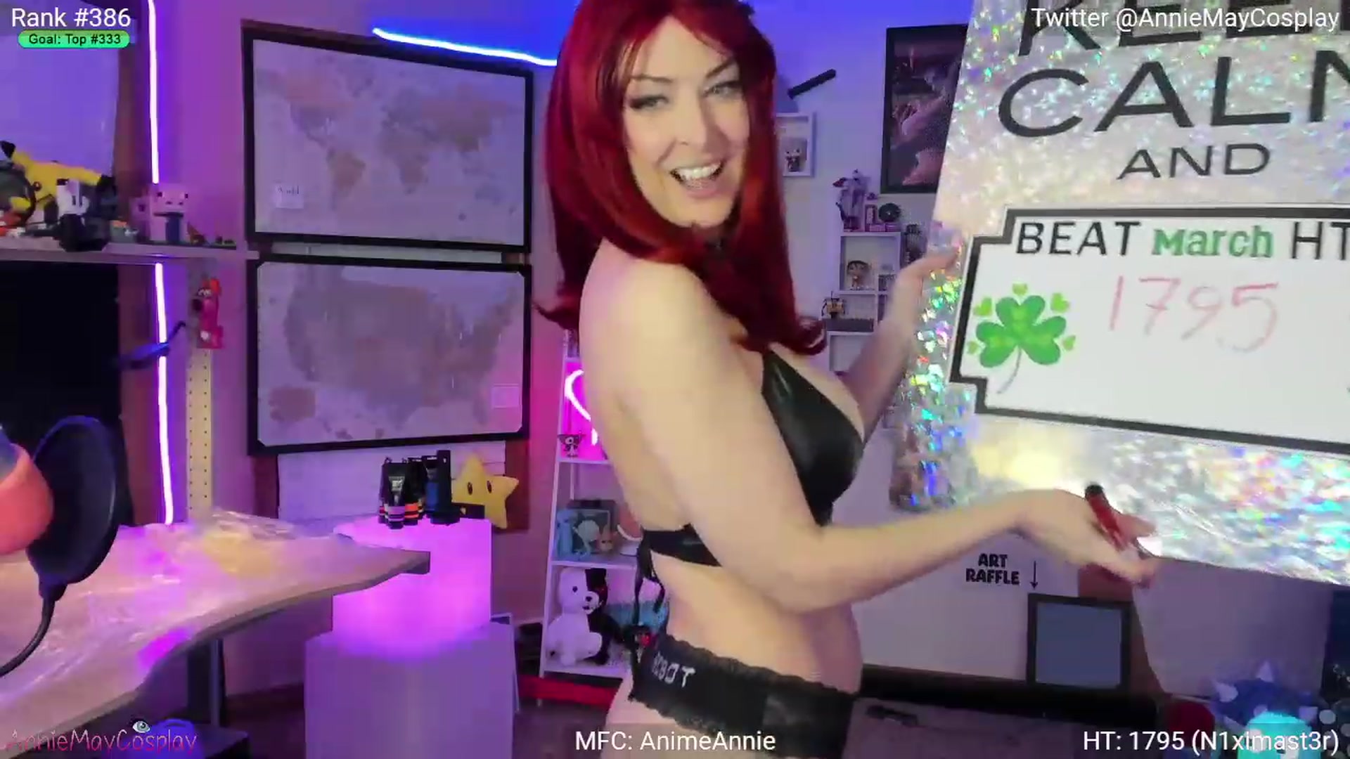 Gallery image thumbnail from AnimeAnnie's myfreecams stream on, 03/02/2023, 04:34 image 11 of 20