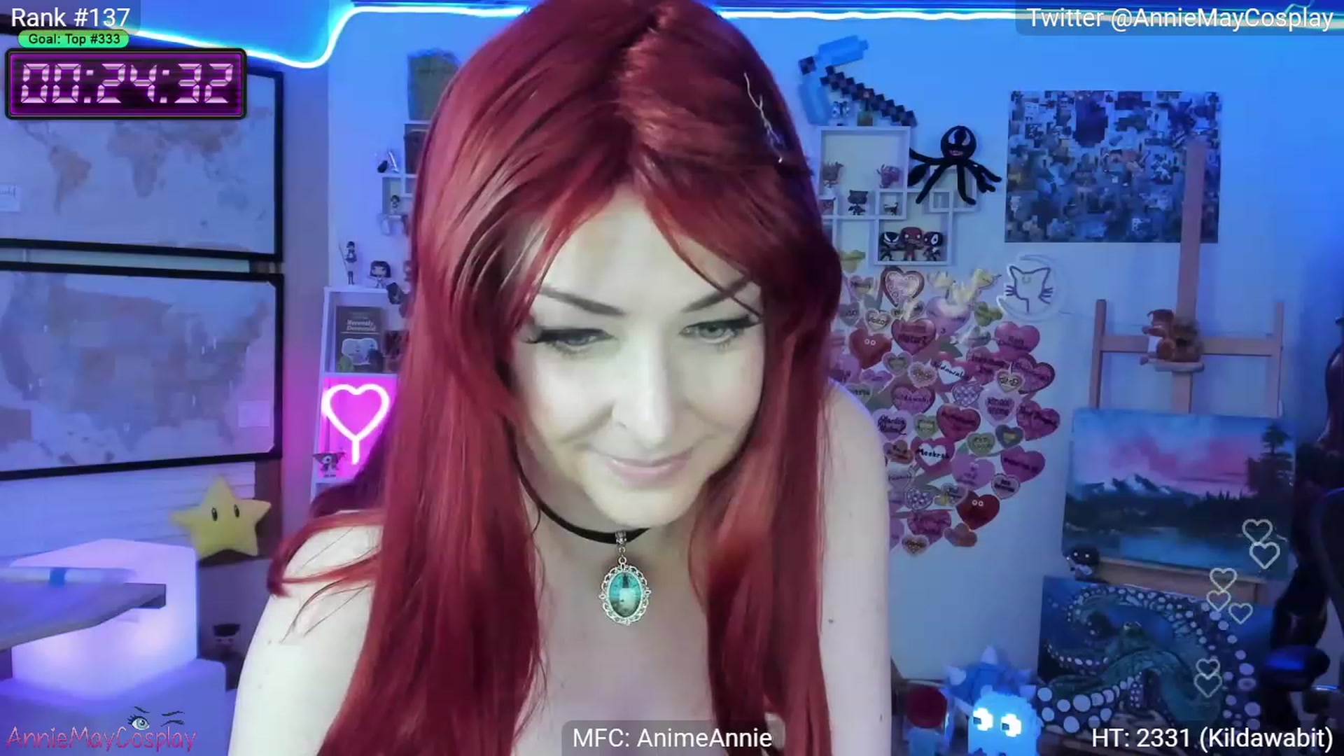 Gallery image thumbnail from AnimeAnnie's myfreecams stream on, 03/02/2023, 05:19 image 3 of 20