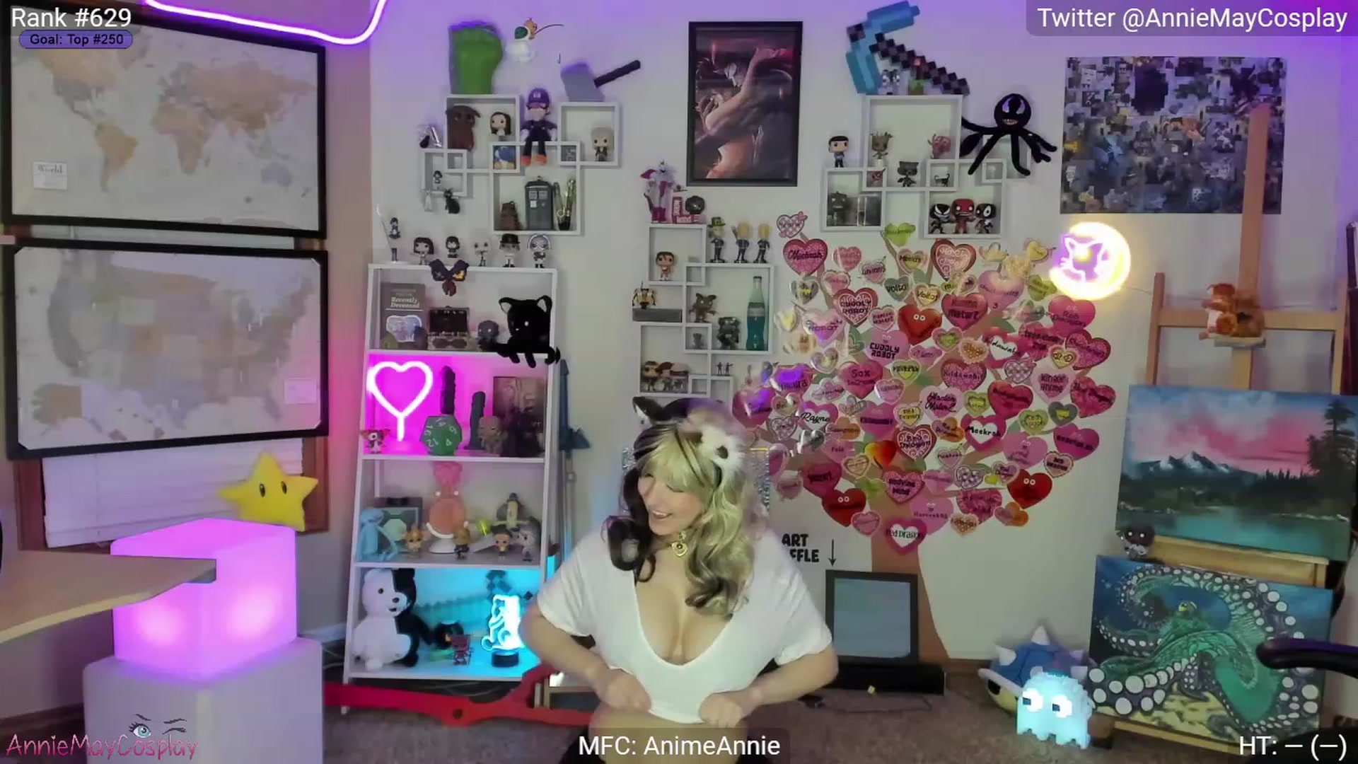 Gallery image thumbnail from AnimeAnnie's myfreecams stream on, 03/05/2023, 03:41 image 1 of 20