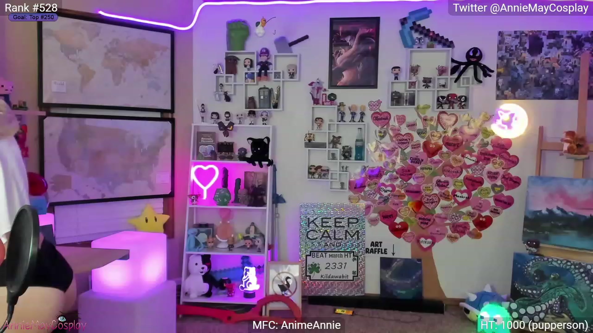 Gallery image thumbnail from AnimeAnnie's myfreecams stream on, 03/05/2023, 03:41 image 17 of 20