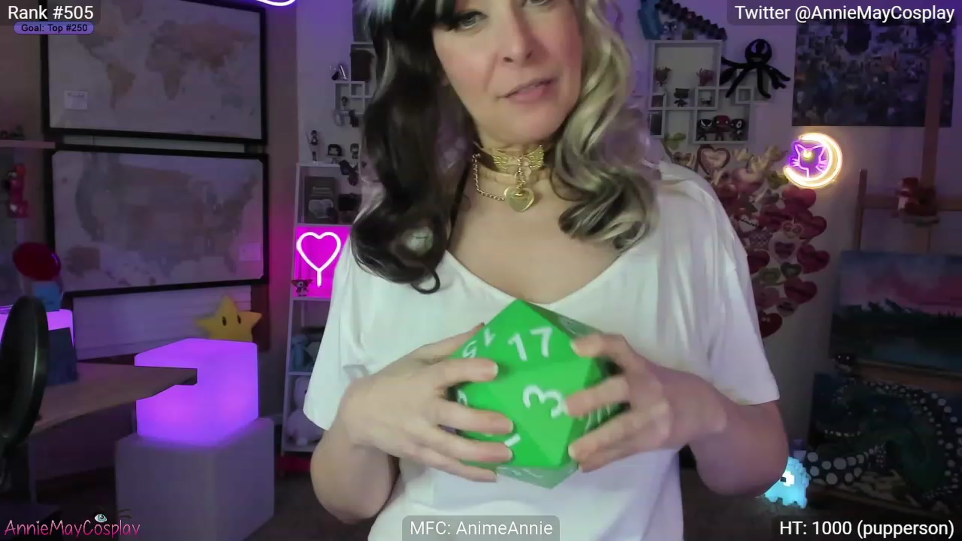 Gallery image thumbnail from AnimeAnnie's myfreecams stream on, 03/05/2023, 03:41 image 18 of 20