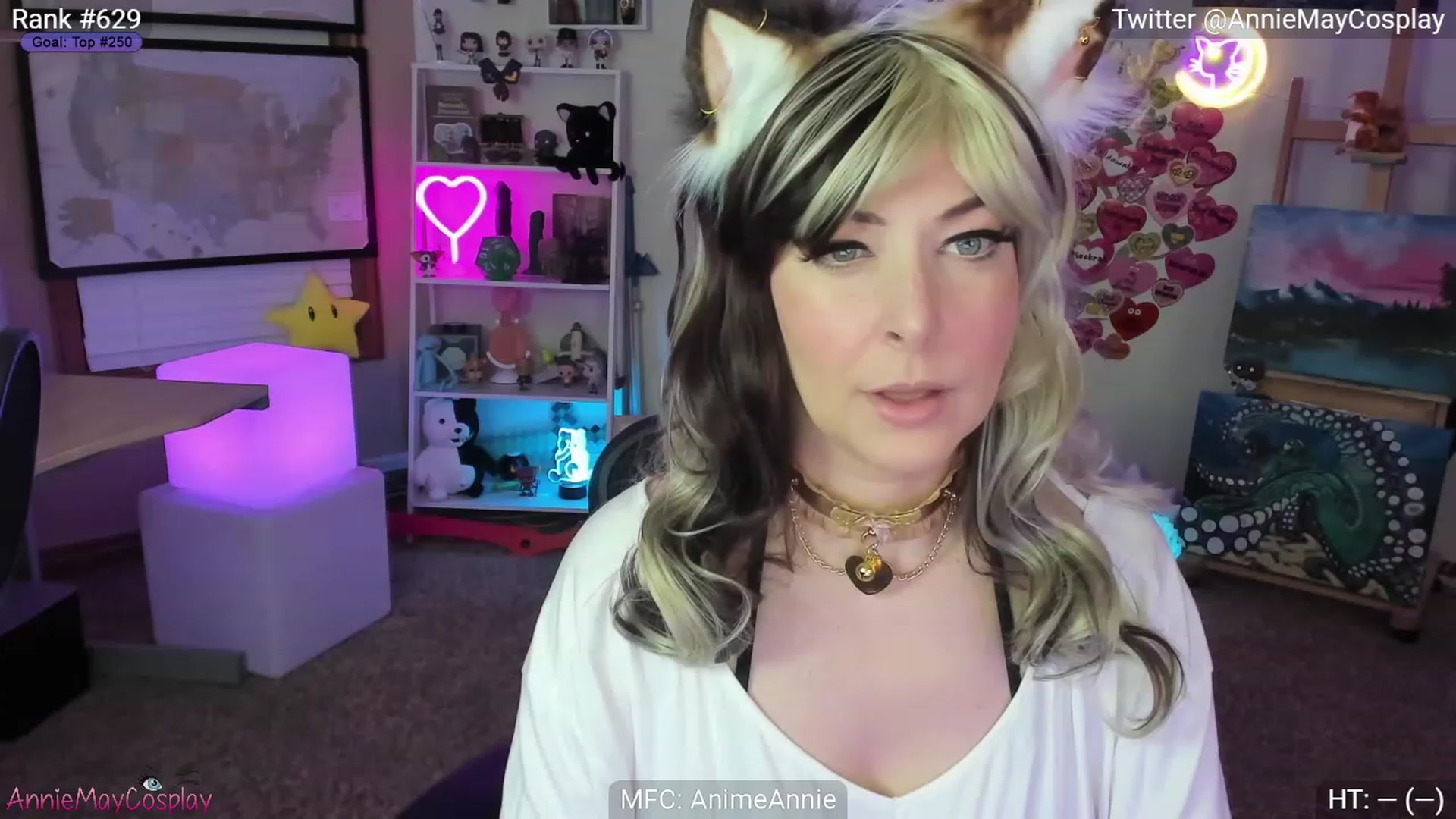 Gallery image thumbnail from AnimeAnnie's myfreecams stream on, 03/05/2023, 03:41 image 2 of 20