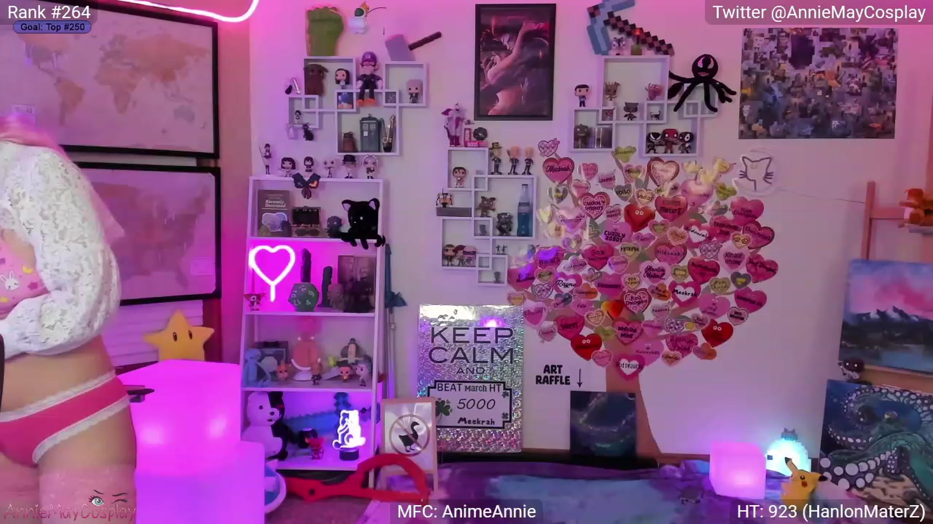 Gallery image thumbnail from AnimeAnnie's myfreecams stream on, 03/09/2023, 04:14 image 9 of 20