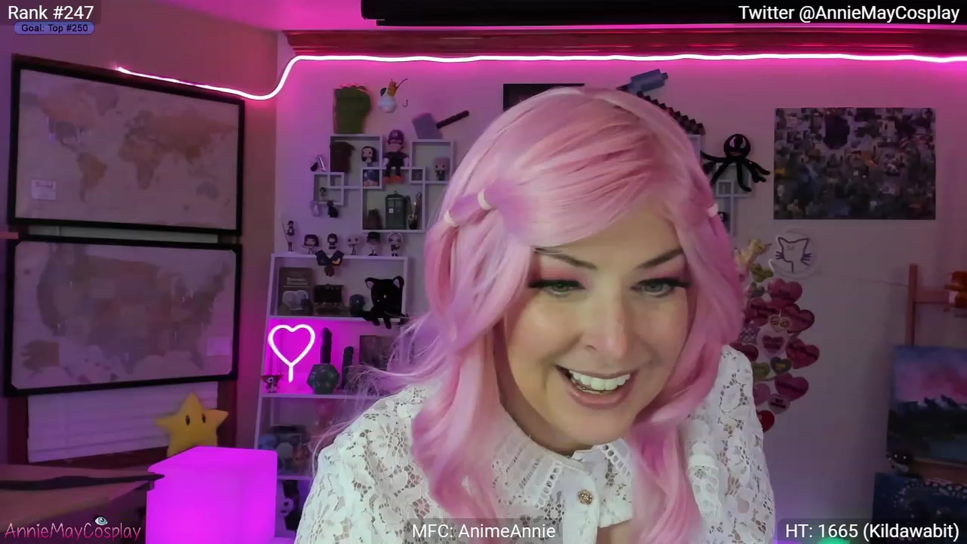 Gallery image thumbnail from AnimeAnnie's myfreecams stream on, 03/09/2023, 04:14 image 15 of 20