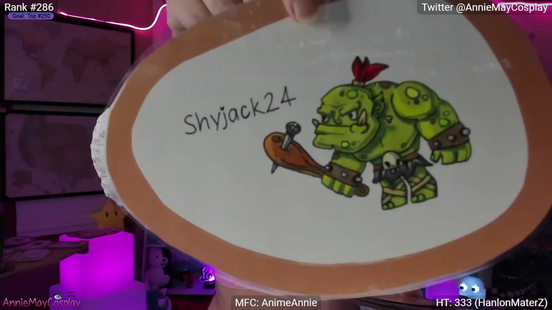 Gallery image thumbnail from AnimeAnnie's myfreecams stream on, 03/09/2023, 04:14 image 2 of 20